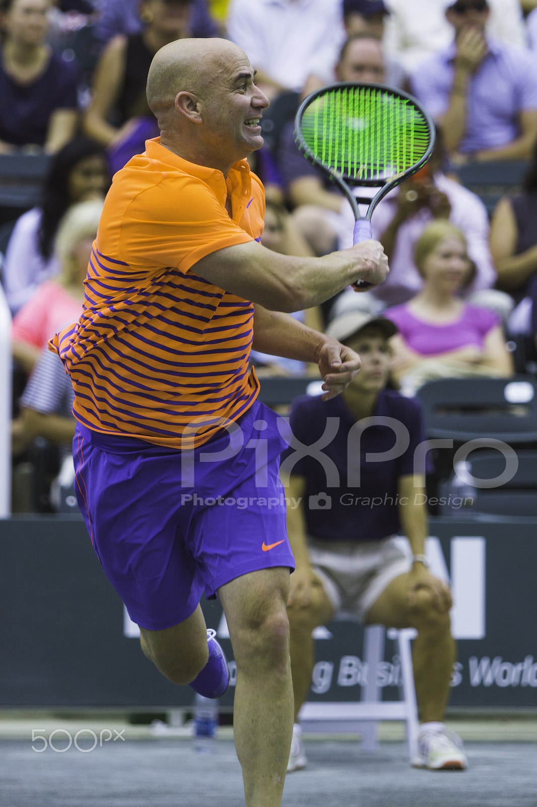 Canon EF 70-200mm F2.8L IS USM sample photo. Tennis opening photography