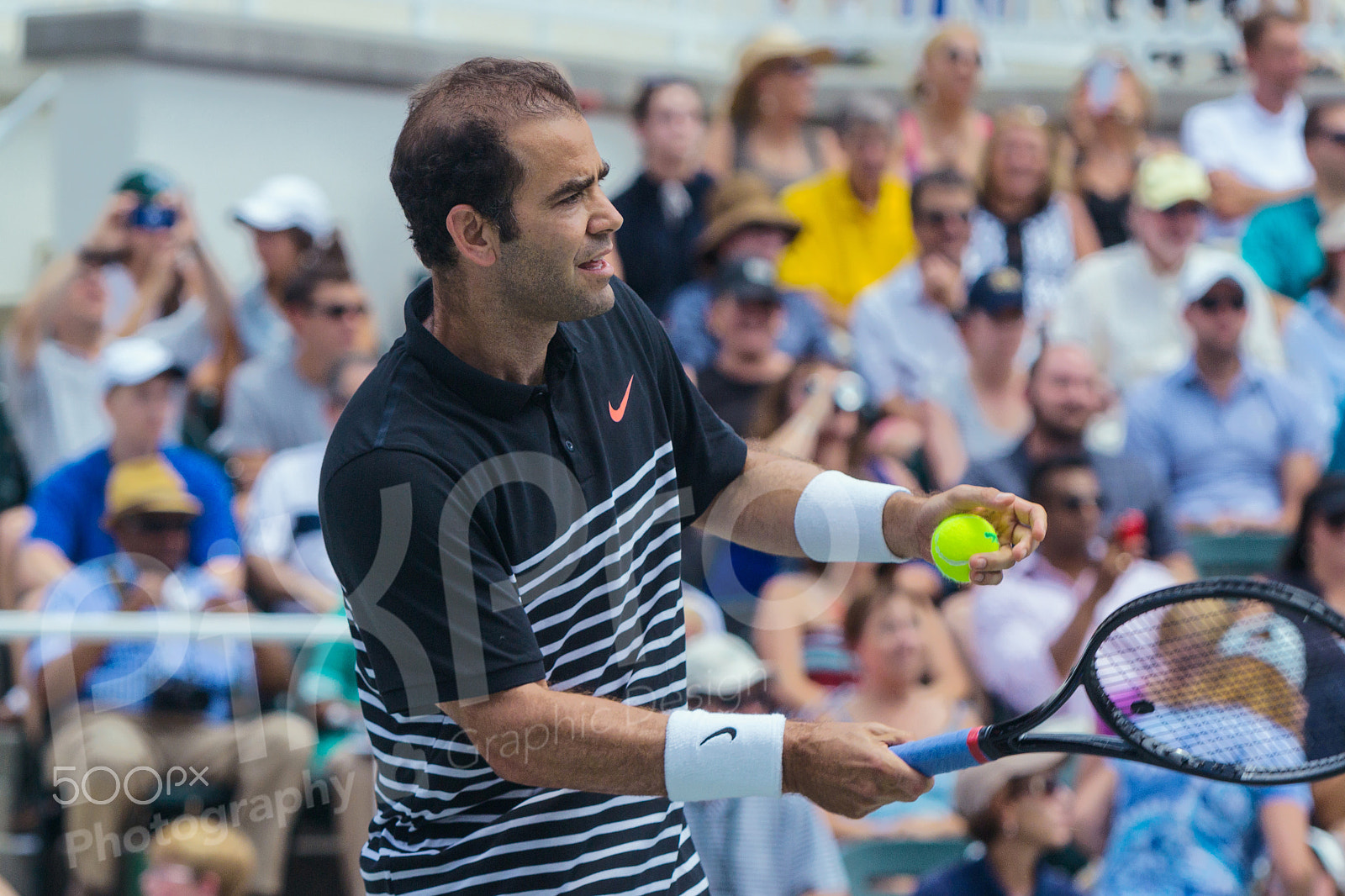 Canon EF 70-200mm F2.8L IS USM sample photo. Tennis opening photography