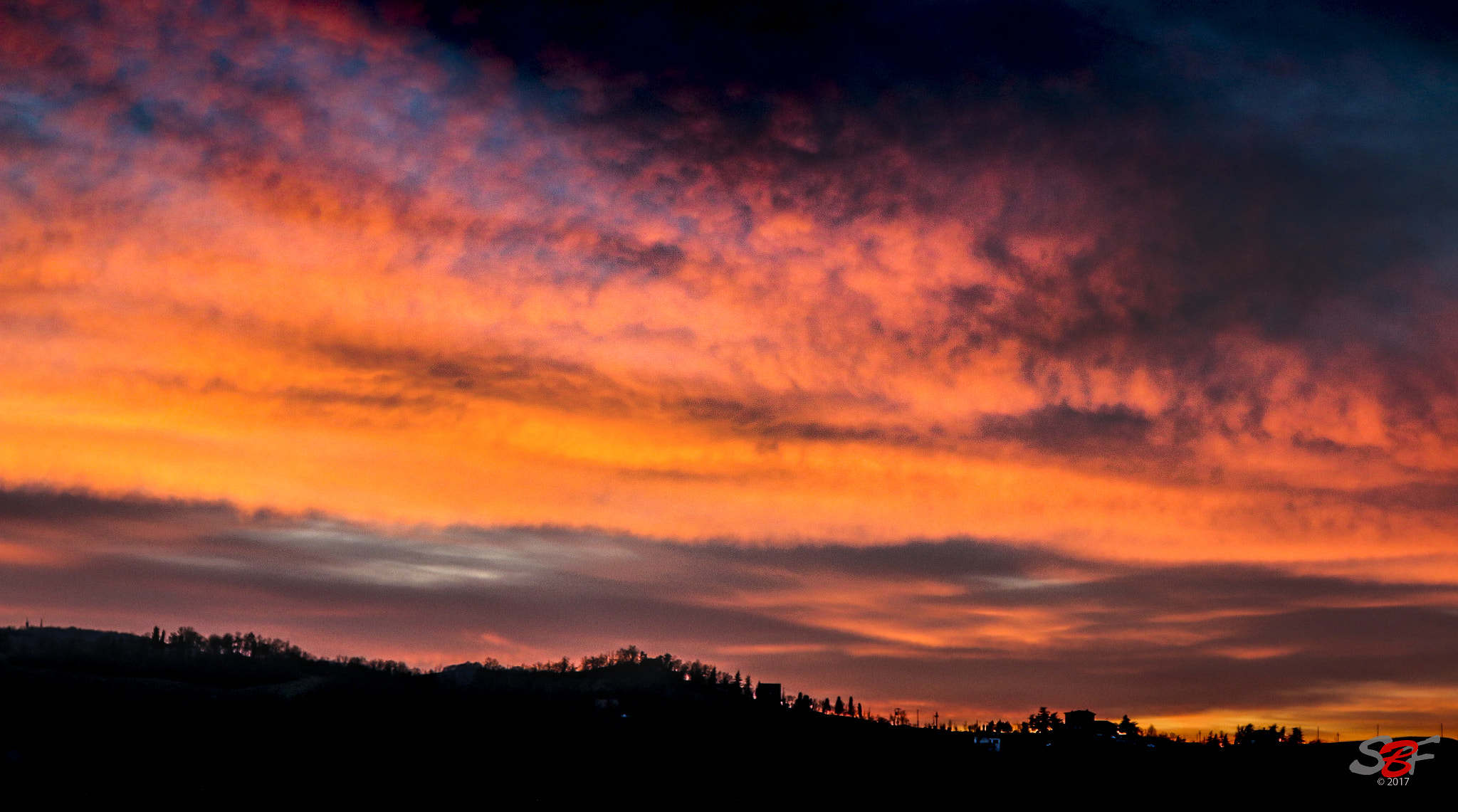 Canon EF 24-70mm F4L IS USM sample photo. Fire in the sky photography
