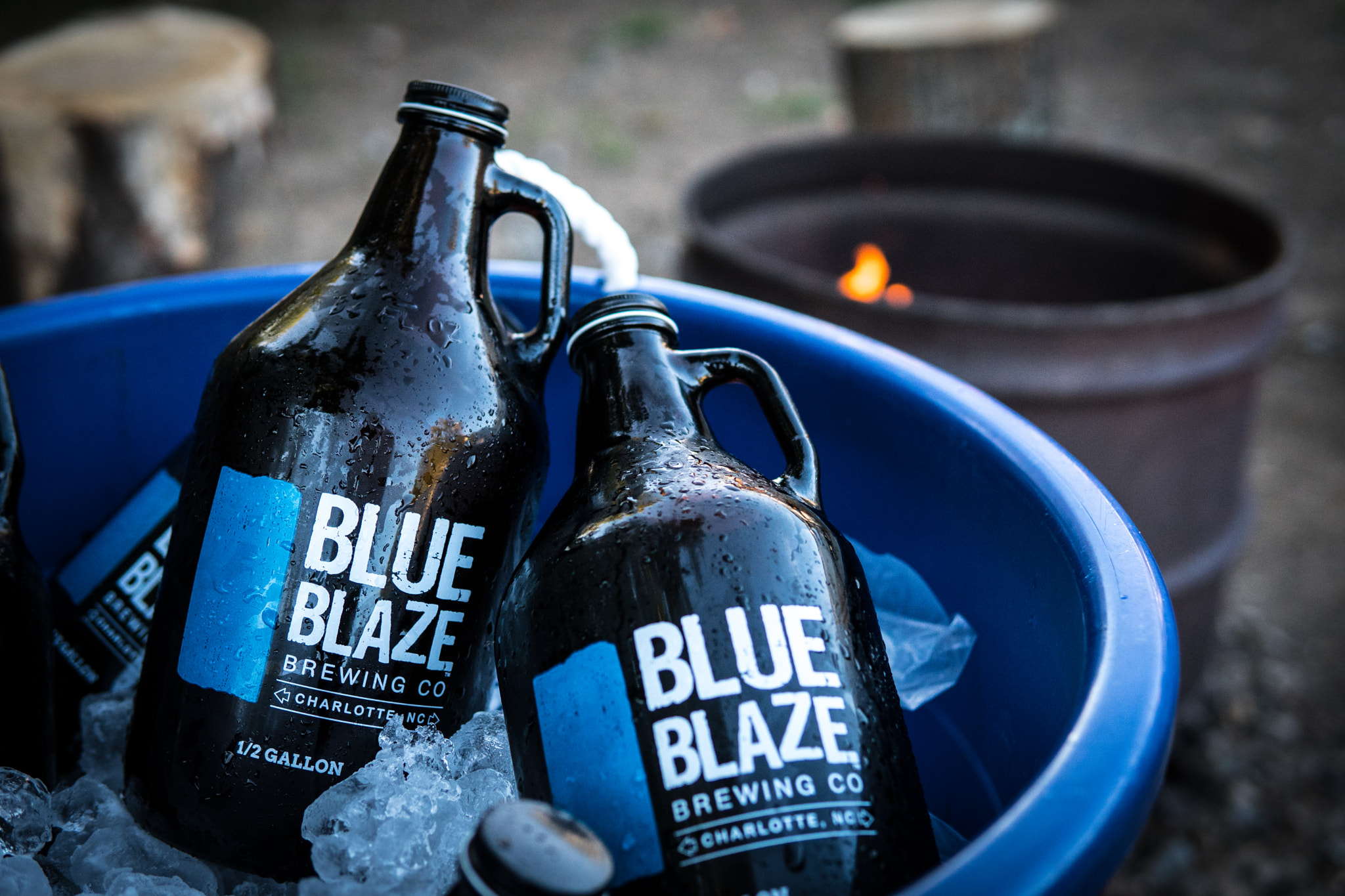 Sony a6300 + 30mm F1.4 DC DN | Contemporary 016 sample photo. "blue blaze pair" #photojambo photography