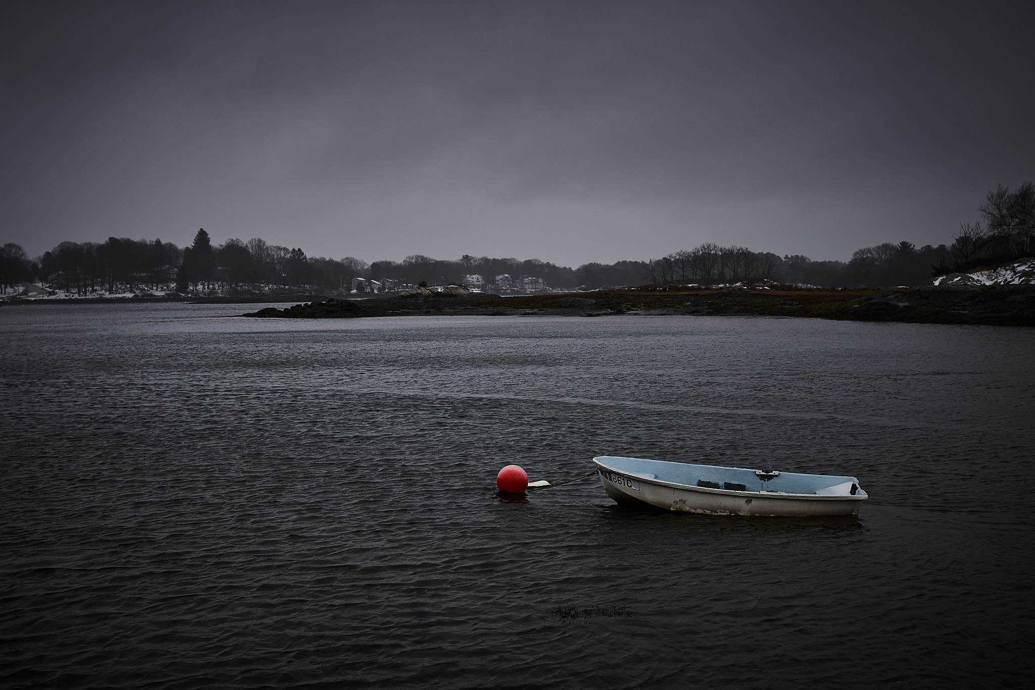 Sigma 19mm F2.8 EX DN sample photo. Boring boat photography