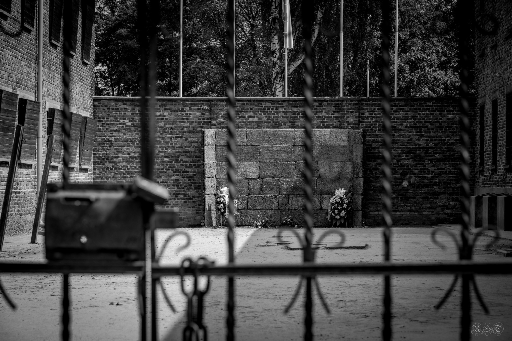 Nikon D800 + Sigma 24-105mm F4 DG OS HSM Art sample photo. Auschwitz - execution wall photography