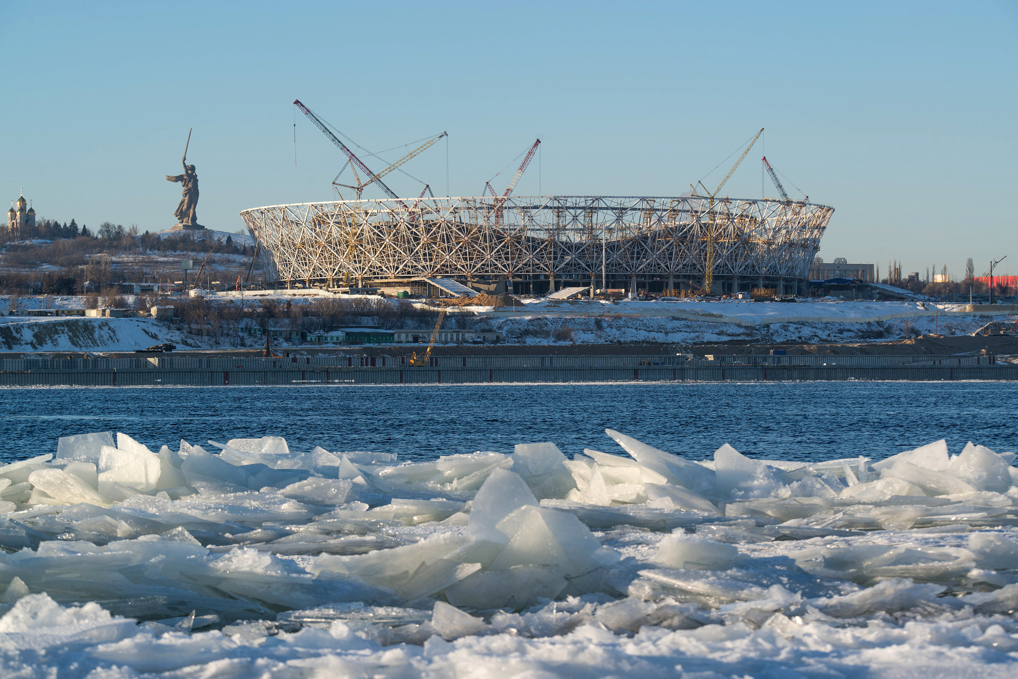 Nikon D800 sample photo. Volgograd arena stadium photography
