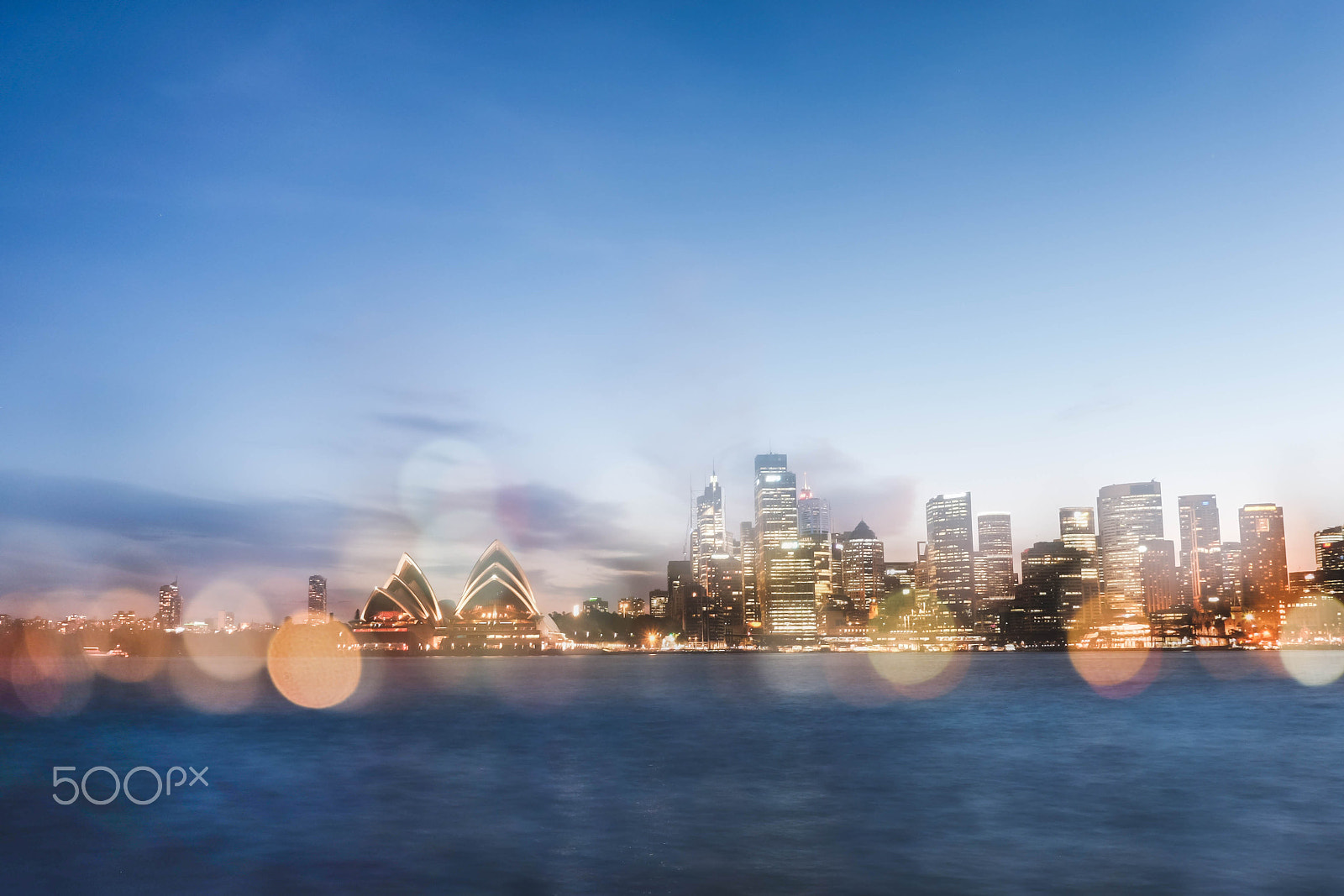 Fujifilm X-E2 + Fujifilm XF 18mm F2 R sample photo. Bokeh over sydney city photography