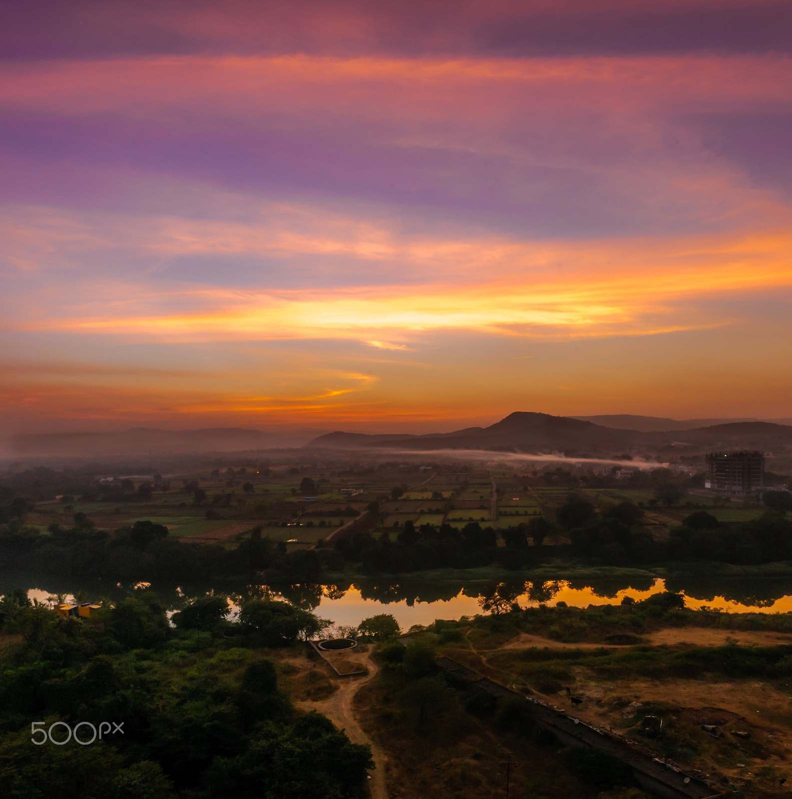 Nikon AF-S Nikkor 17-35mm F2.8D ED-IF sample photo. Sunset photography
