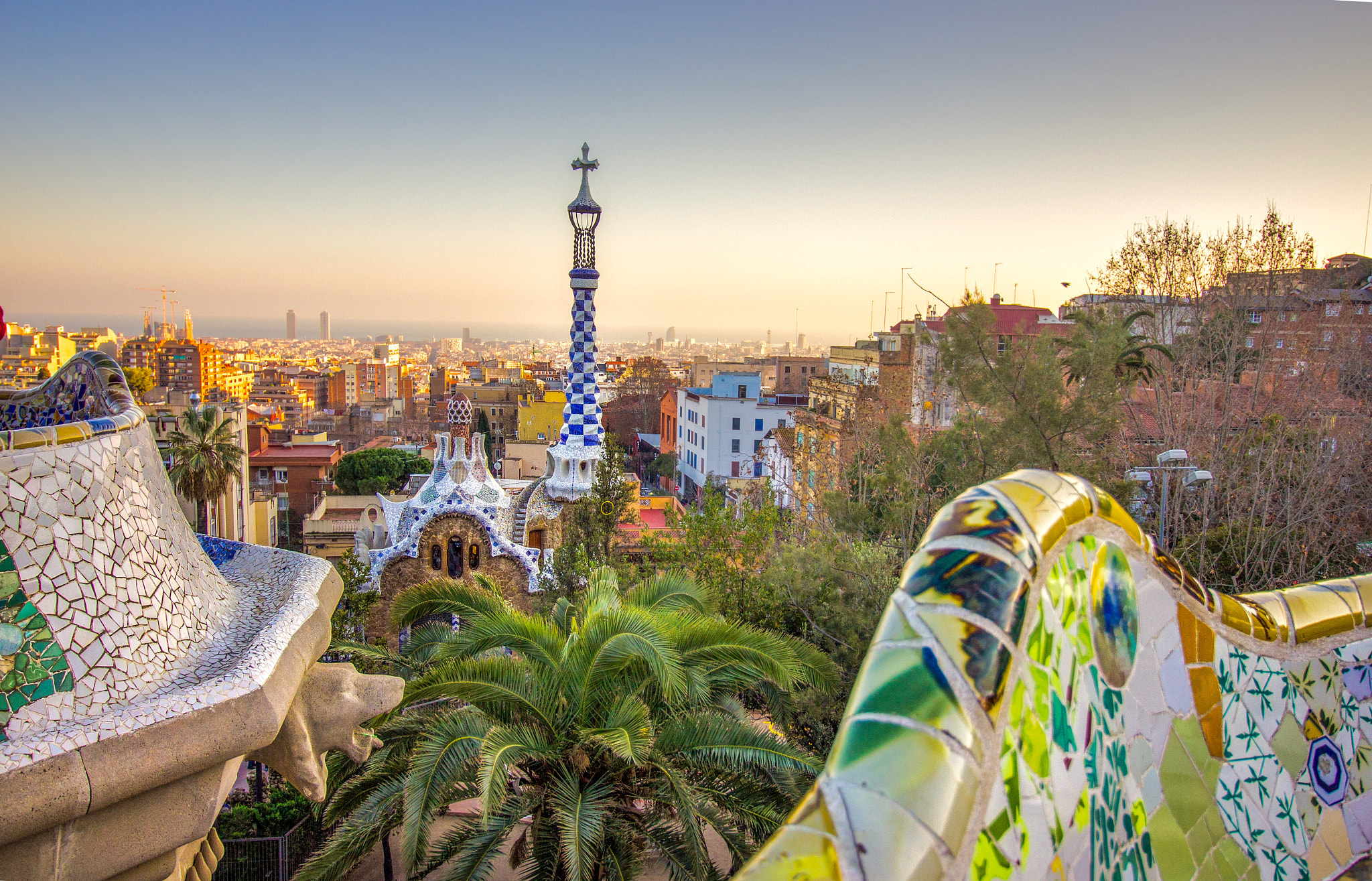 Canon EOS 600D (Rebel EOS T3i / EOS Kiss X5) sample photo. Park güell photography