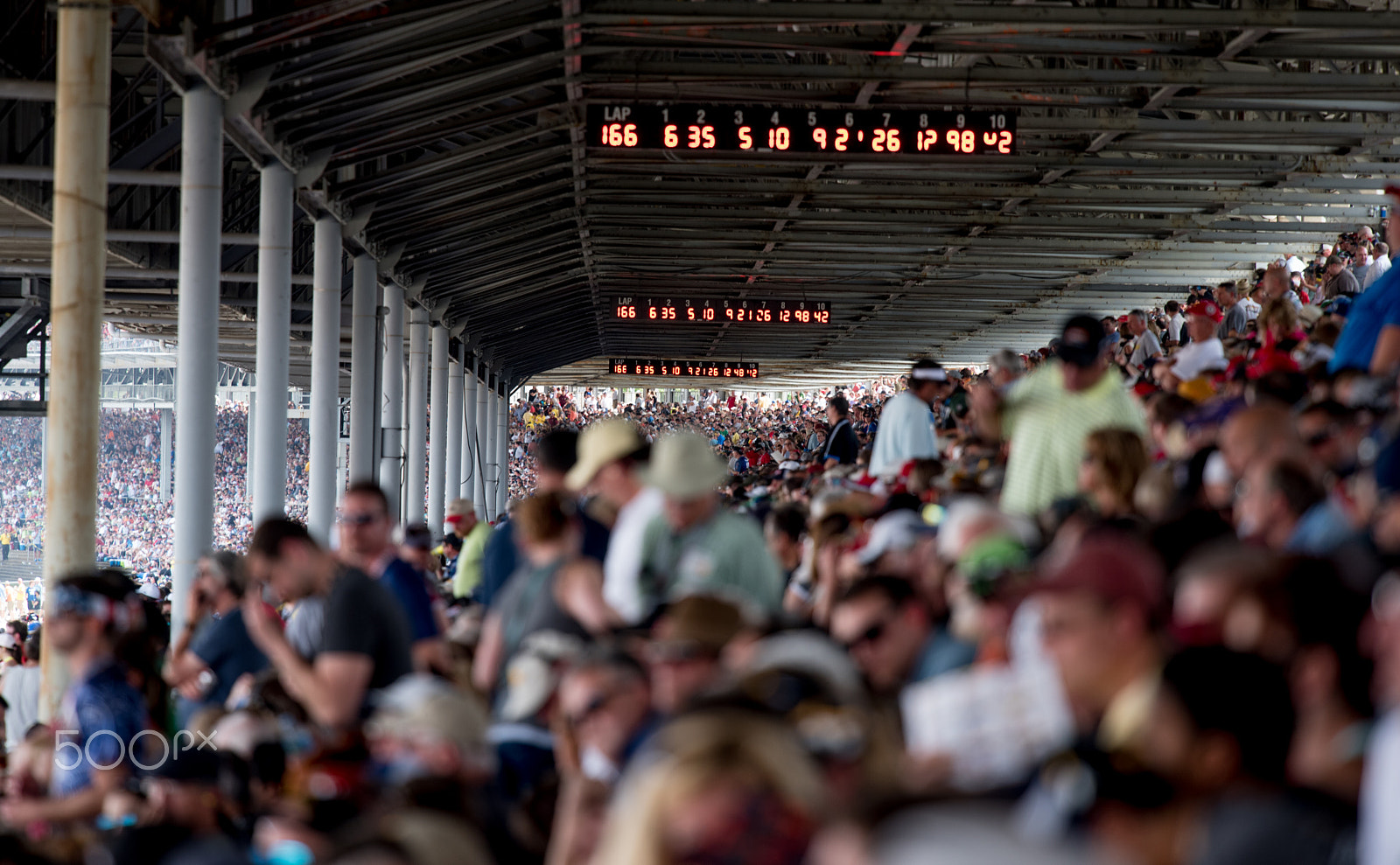 Nikon Nikkor AF-S 300mm F4E PF ED VR sample photo. The crowd (in thousands) photography