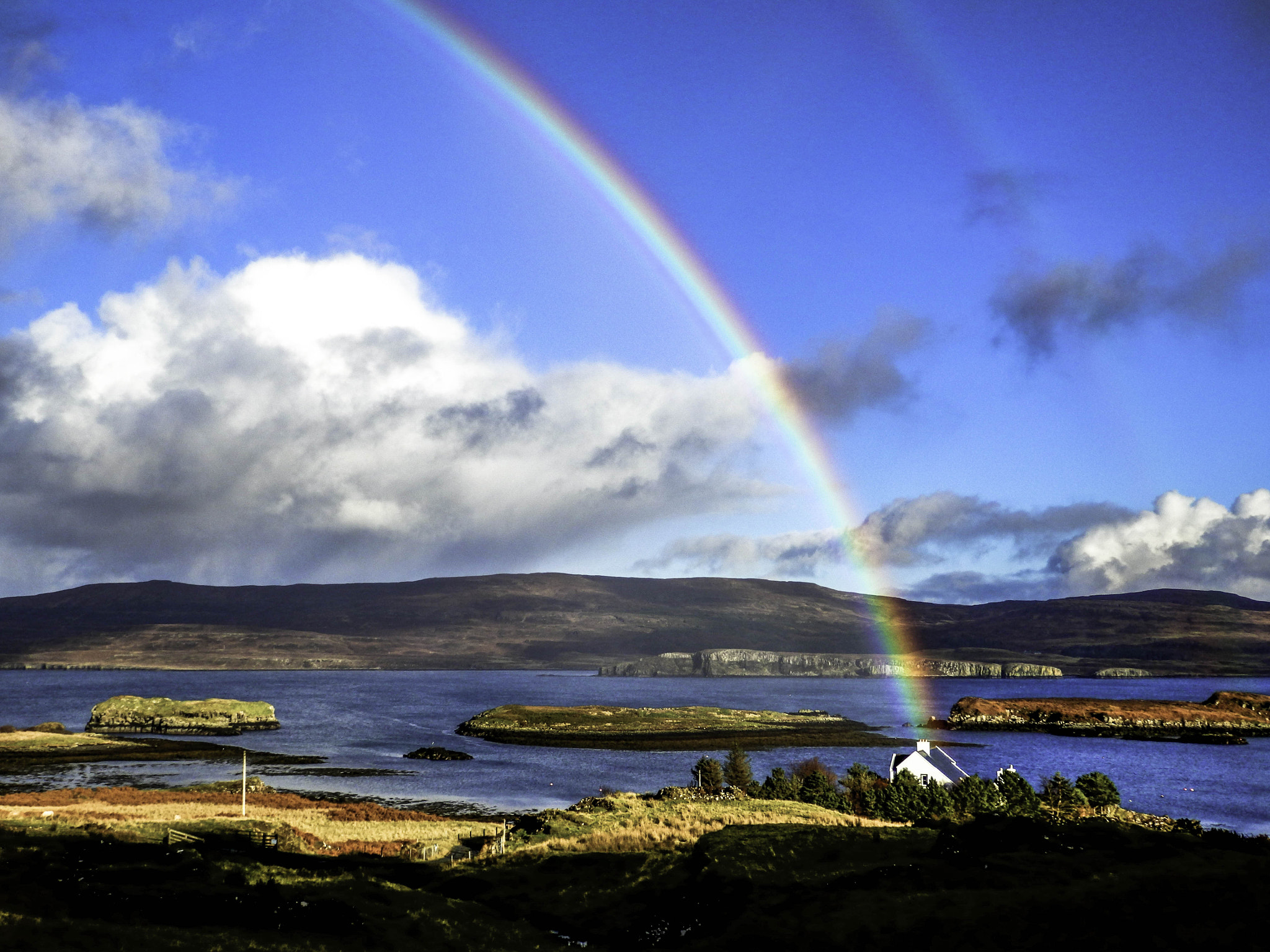 Olympus SZ-31MR sample photo. Scotland photography