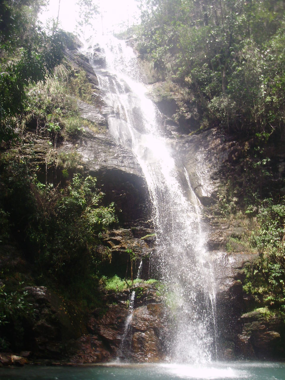 Olympus FE310,X840,C530 sample photo. Cachoeira santa bárbara photography