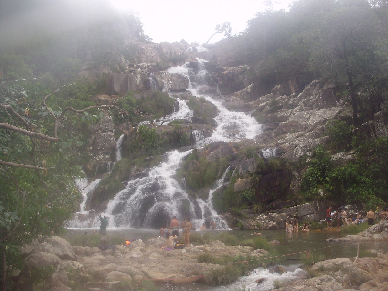 Olympus FE310,X840,C530 sample photo. Cachoeira das capivaras photography