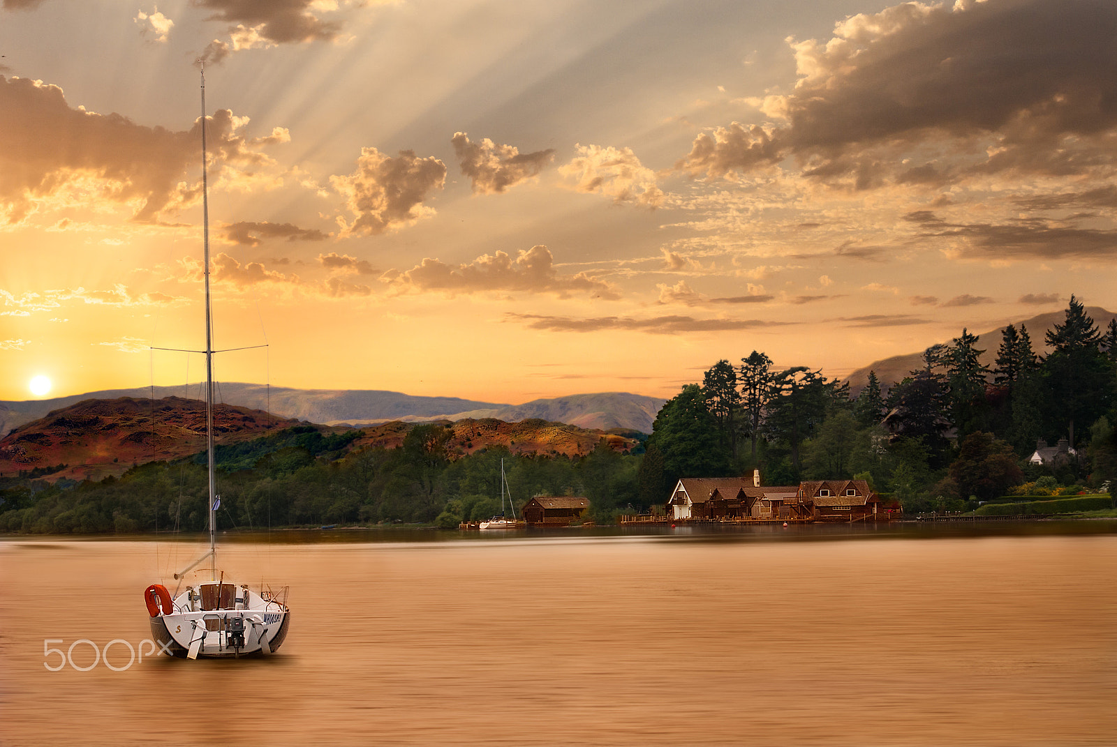 Nikon D80 sample photo. Out boating photography