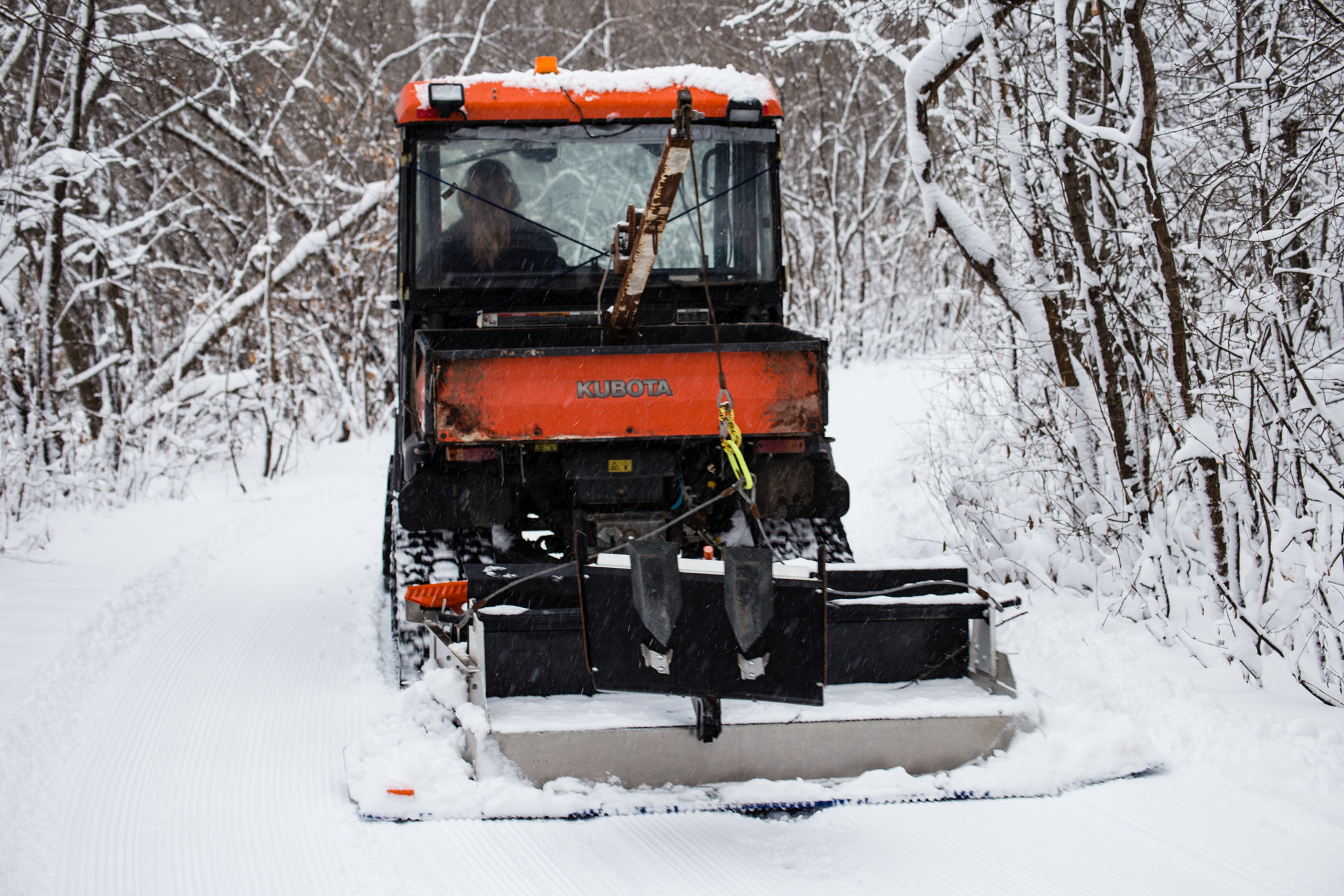 Tamron SP 35mm F1.8 Di VC USD sample photo. Smoothing snow trail photography
