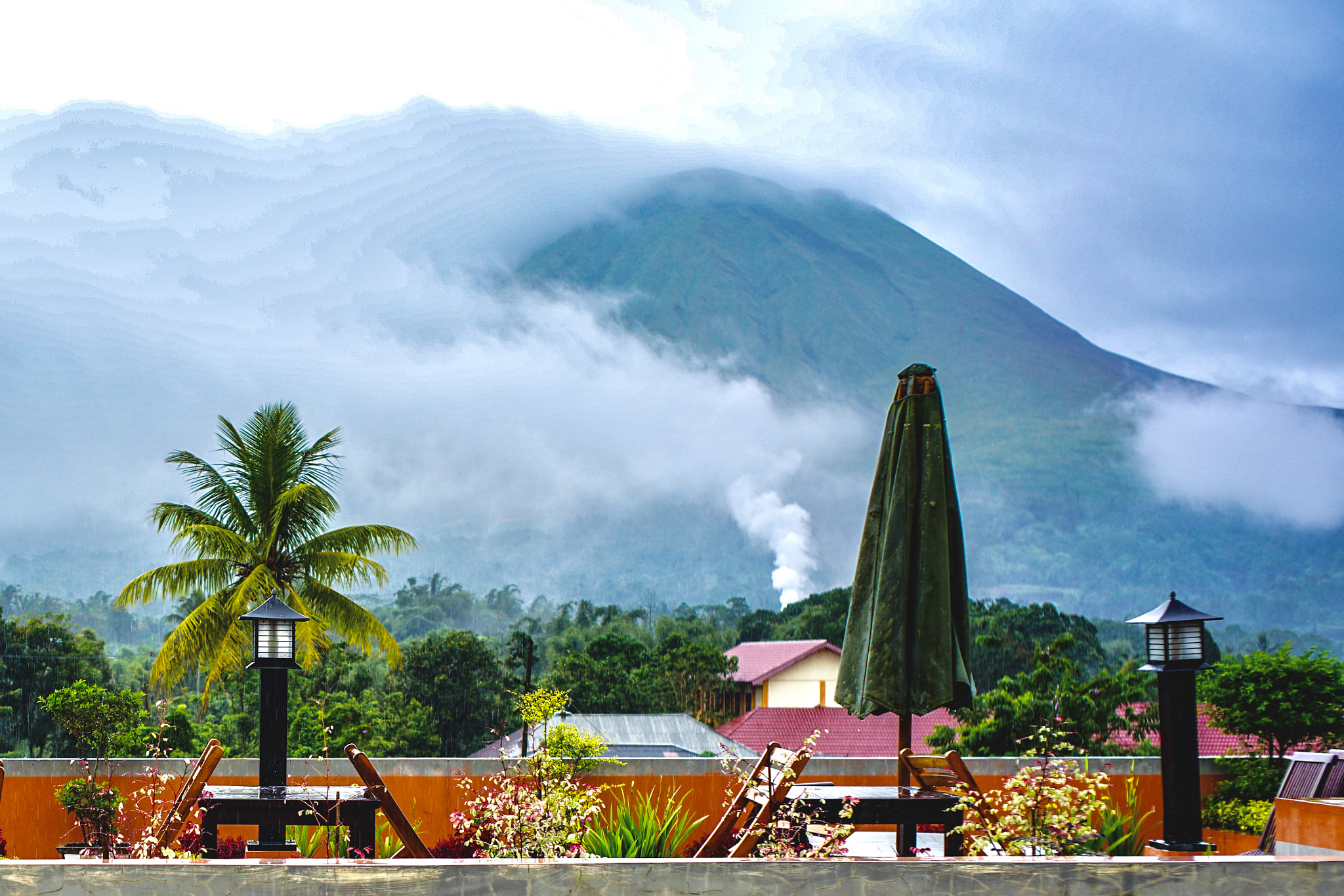 DT 40mm F2.8 SAM sample photo. Cloud over the mountain photography