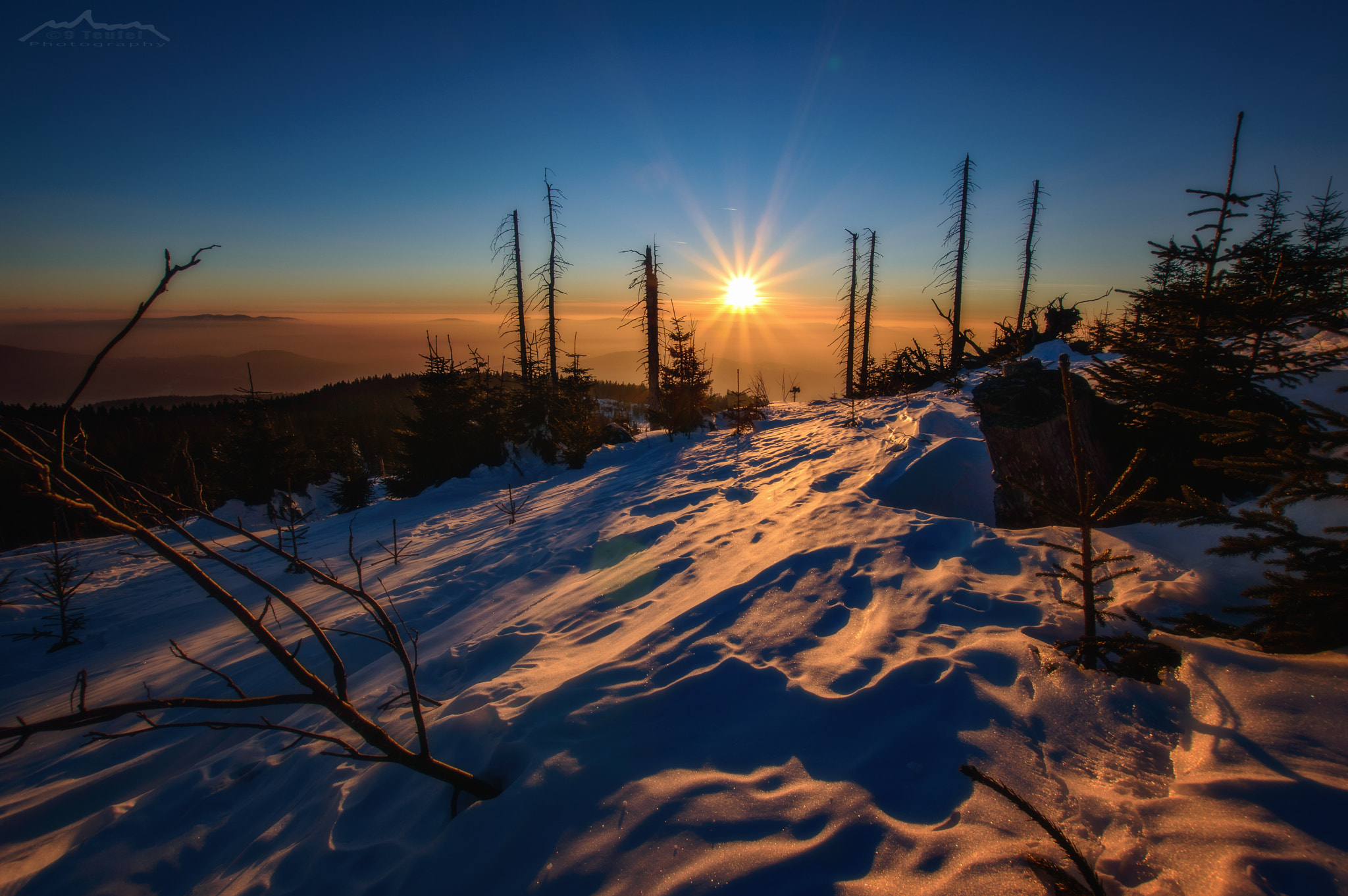 Sigma 10-20mm F3.5 EX DC HSM sample photo. "sunset on little arber" photography