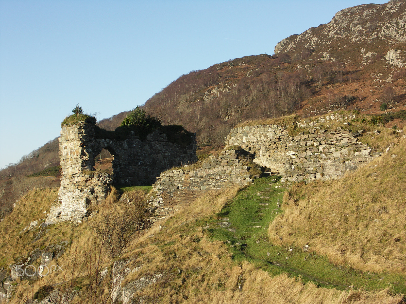 KONICA MINOLTA DiMAGE A200 sample photo. Strome castle photography