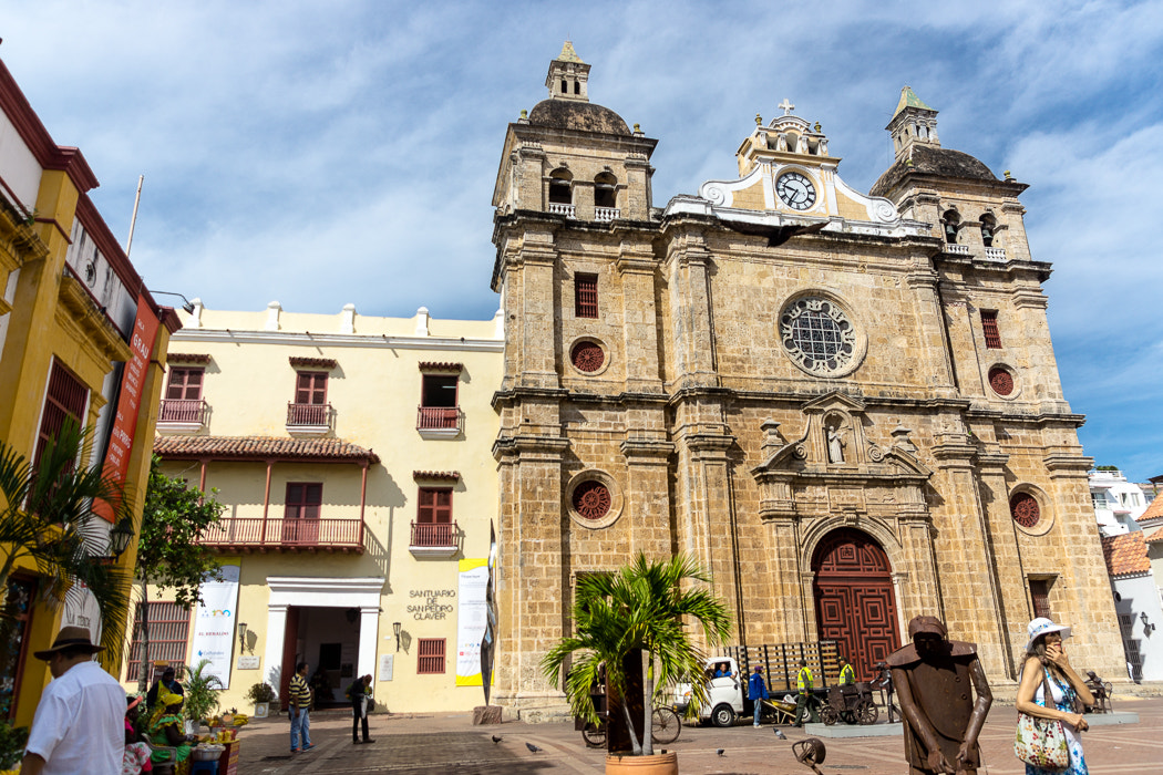 Sony SLT-A65 (SLT-A65V) sample photo. Templo de san pedro claver. photography