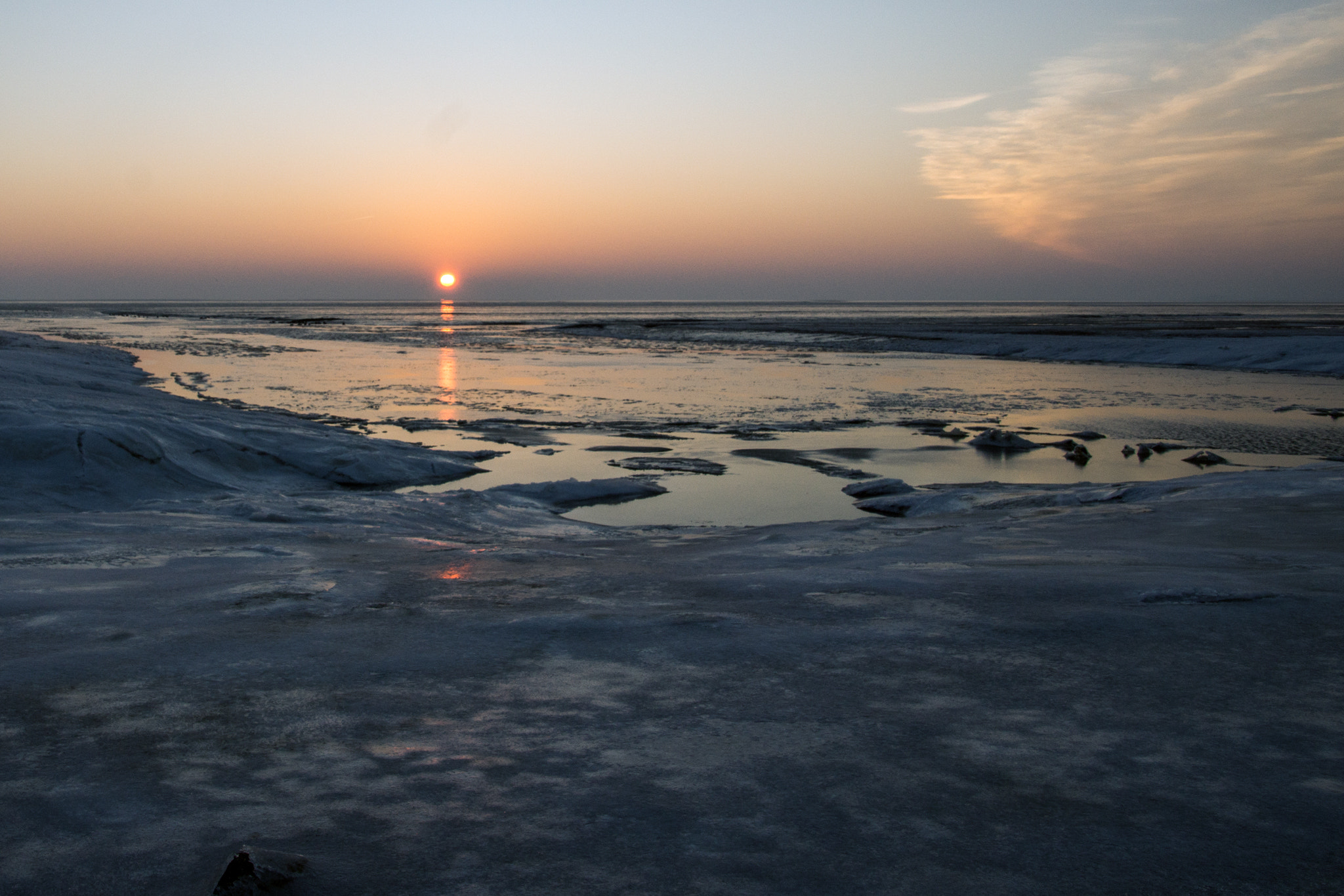 Tamron 16-300mm F3.5-6.3 Di II VC PZD Macro sample photo. Icy sunrise photography