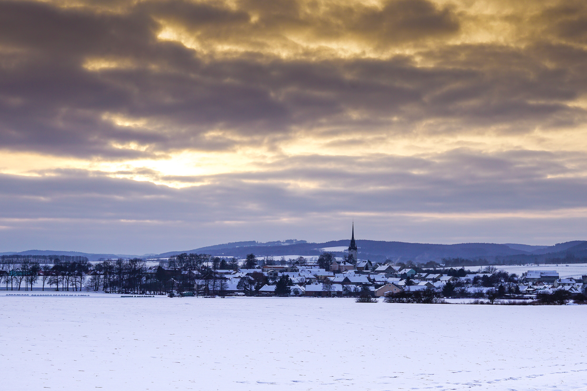 Sony a5100 sample photo. Village church photography