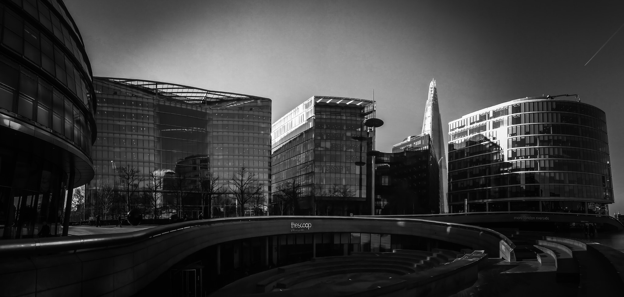 Apple iPad mini 3 sample photo. City hall and the shard photography