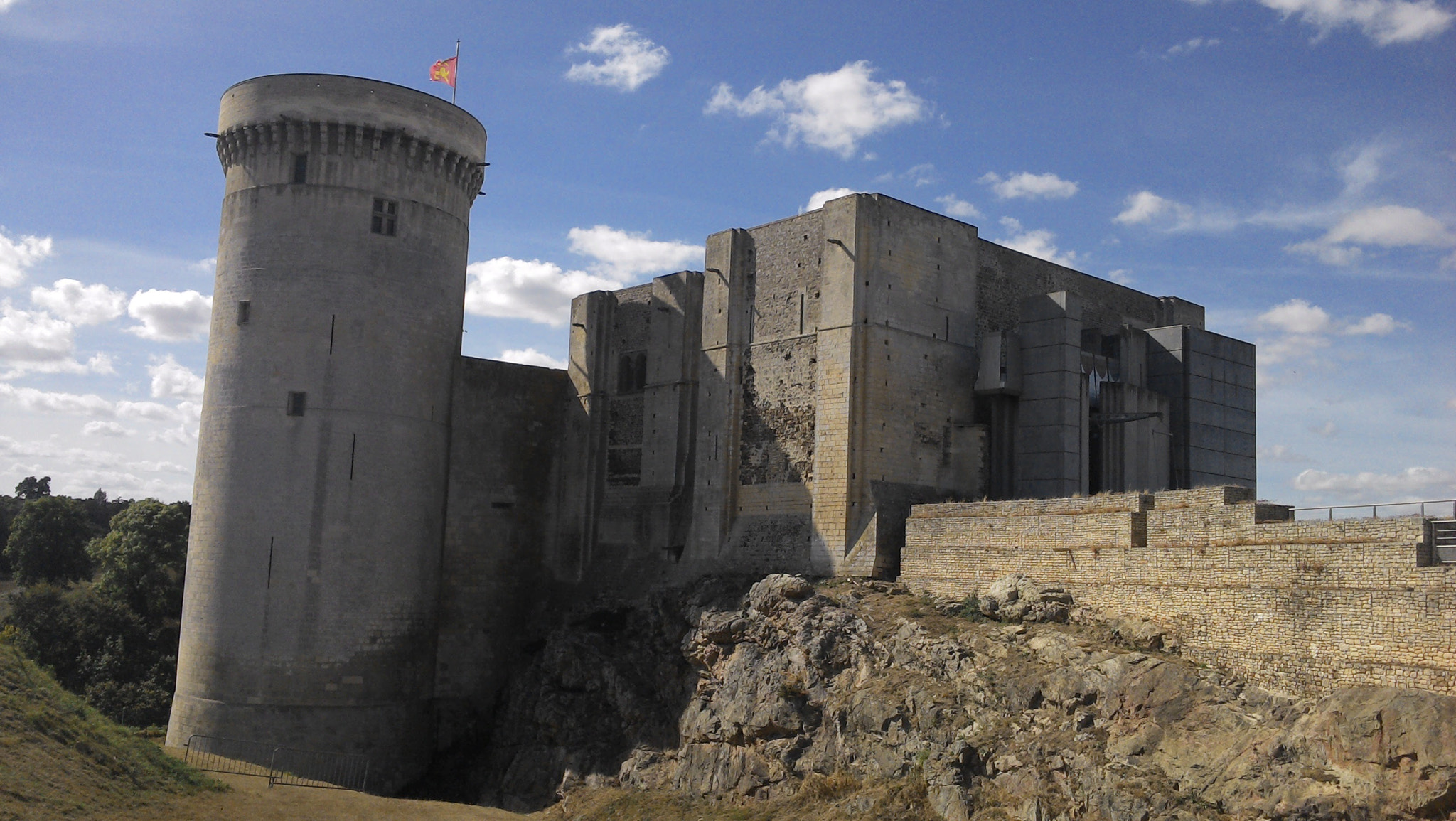 Motorola RAZR i sample photo. Falaise castle, falaise, normandy, france  photography