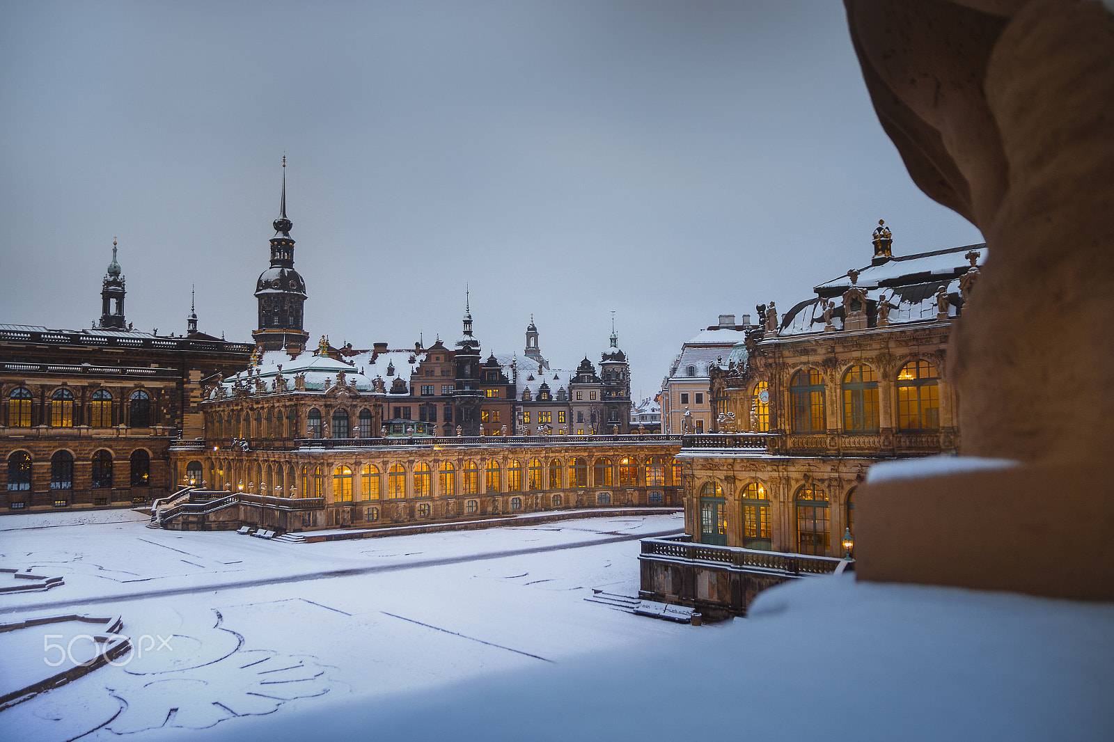 Canon EOS 70D sample photo. Zwinger in the snow photography