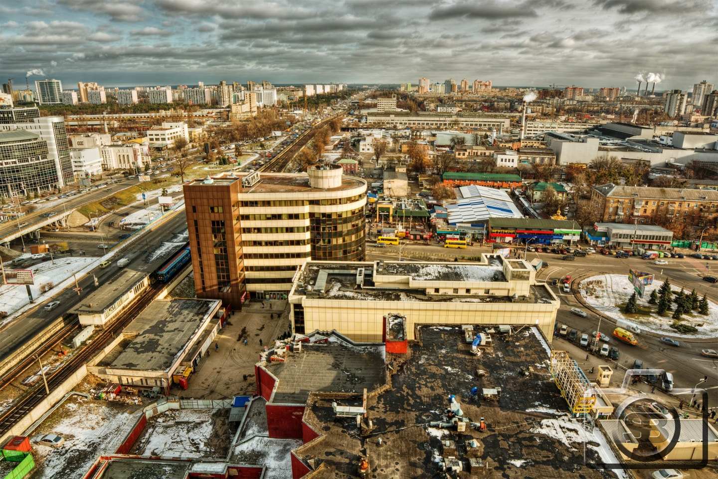 Samyang 14mm F2.8 ED AS IF UMC sample photo. Kiev hdr photography