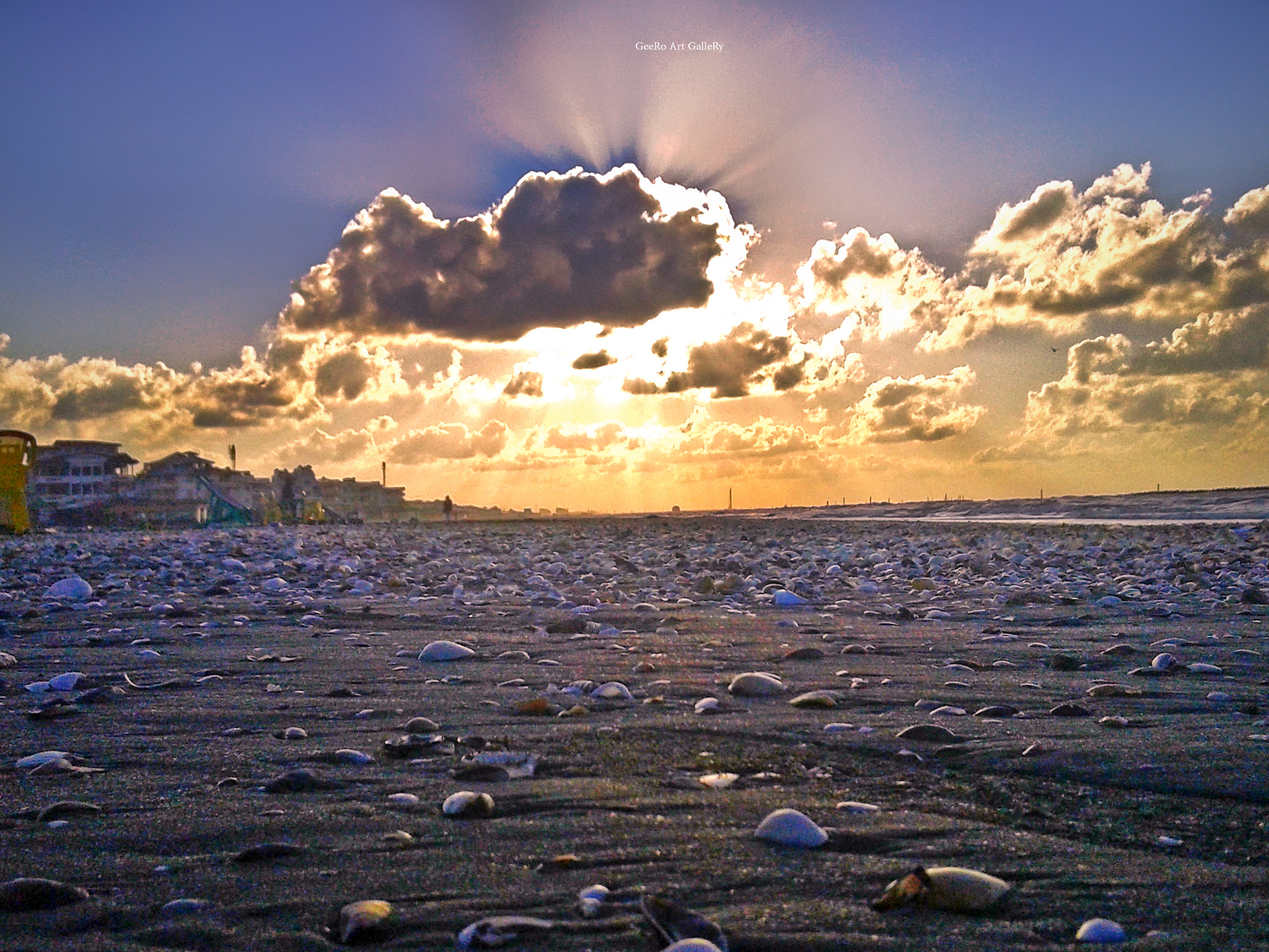 Samsung Galaxy Core sample photo. Sun tunes over the beach photography