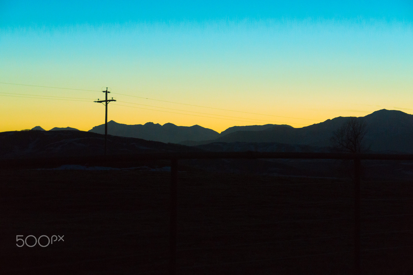 Sony E 18-200mm F3.5-6.3 OSS sample photo. Backroads mountain sunset photography