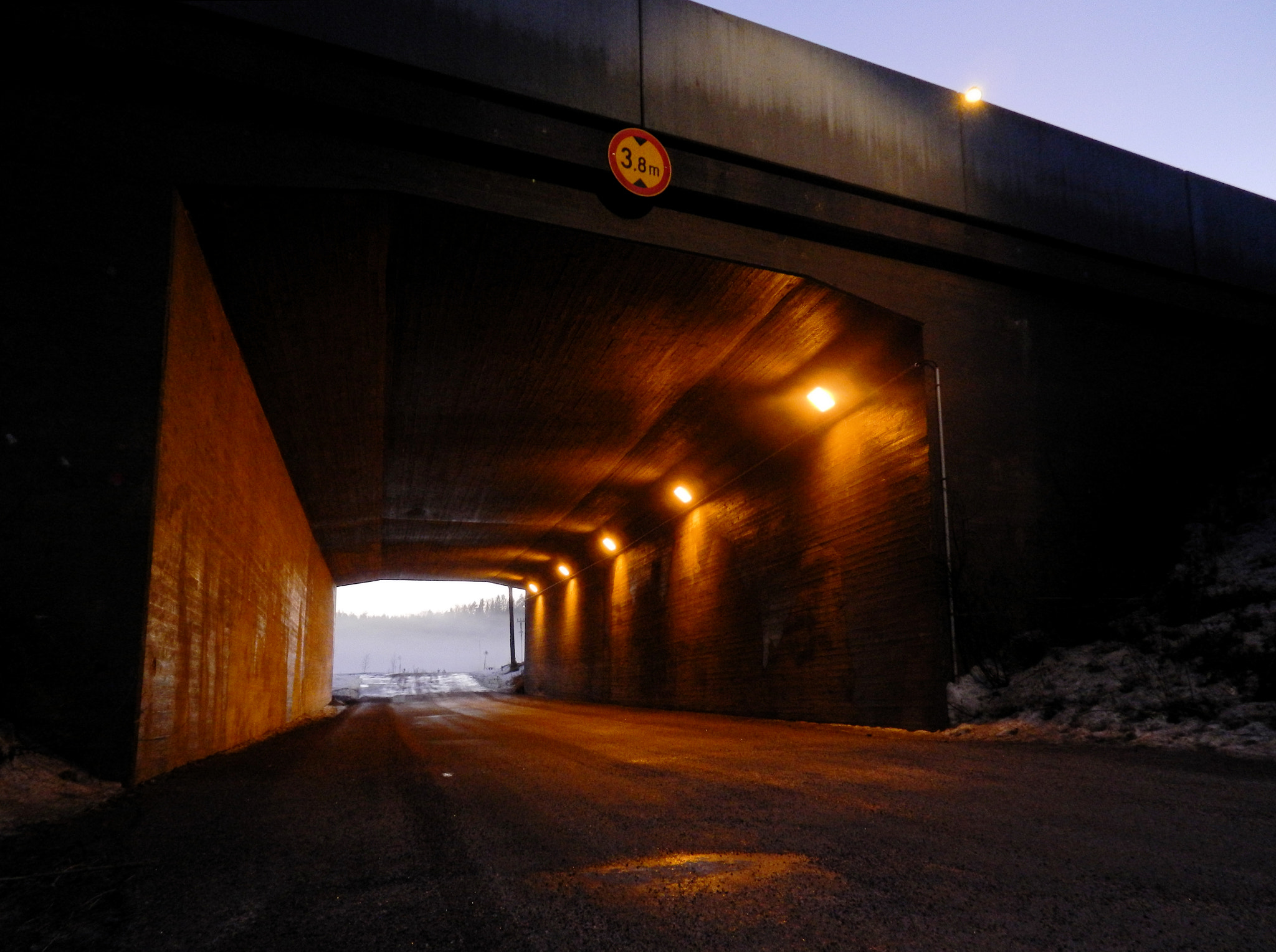 Nikon Coolpix S800c sample photo. Under the highway photography