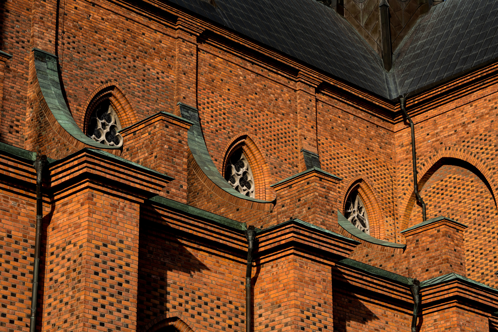Sony ILCA-77M2 sample photo. Uppsala cathedral photography