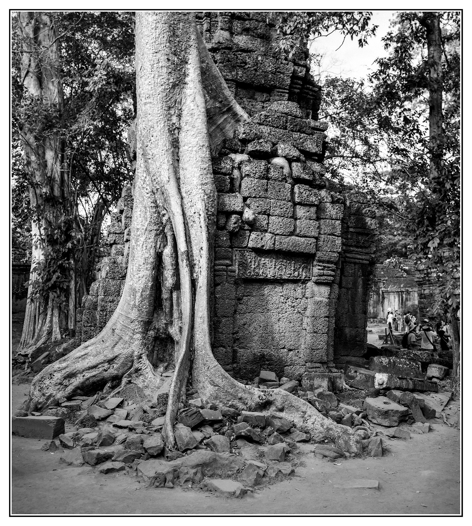 Tamron SP AF 60mm F2 Di II LD IF Macro sample photo. Angkor thom #2 photography