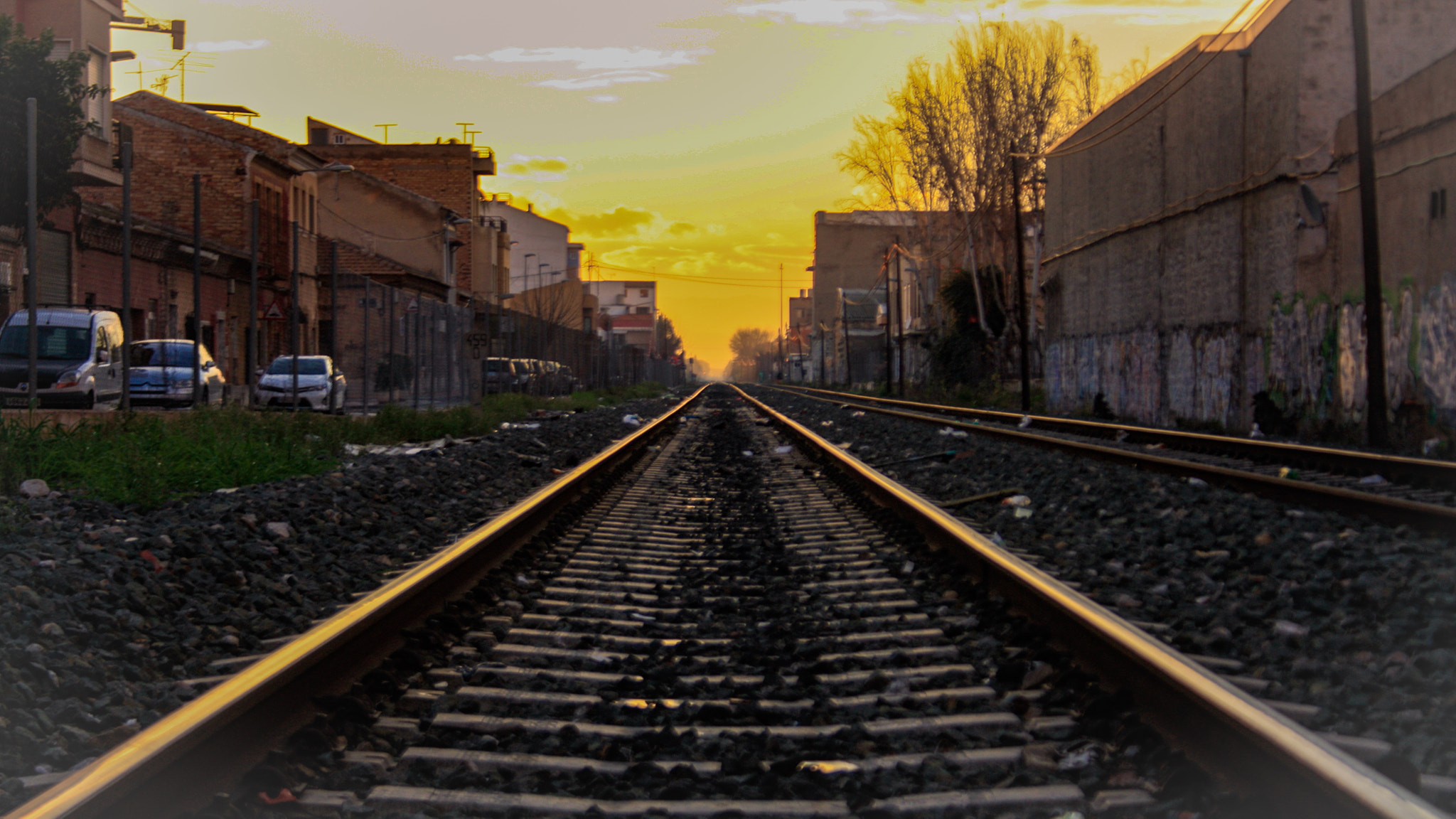 Canon EF-S 18-55mm F3.5-5.6 II sample photo. Rail to hell photography