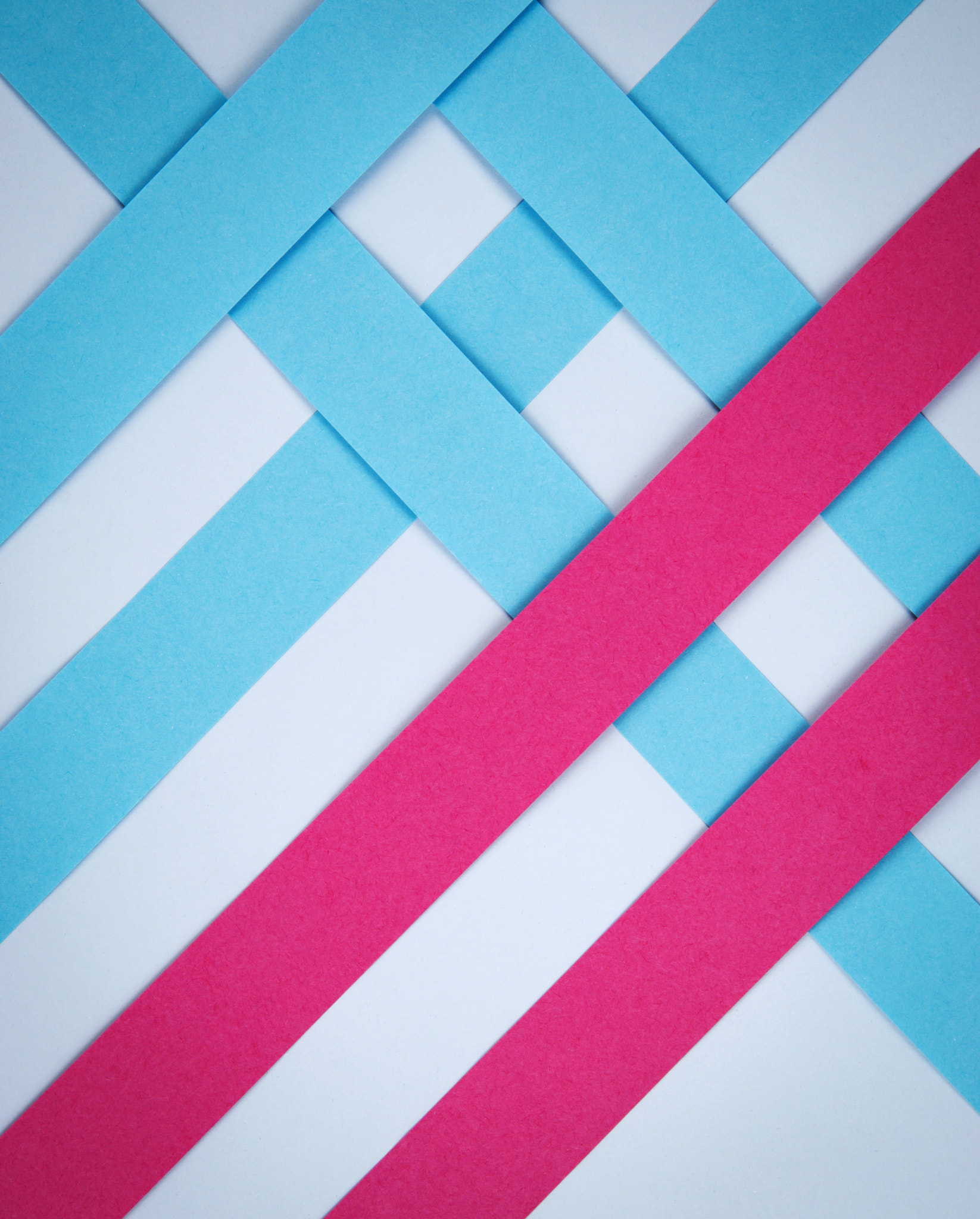Nikon D5500 sample photo. Grid with colored strips of paper photography