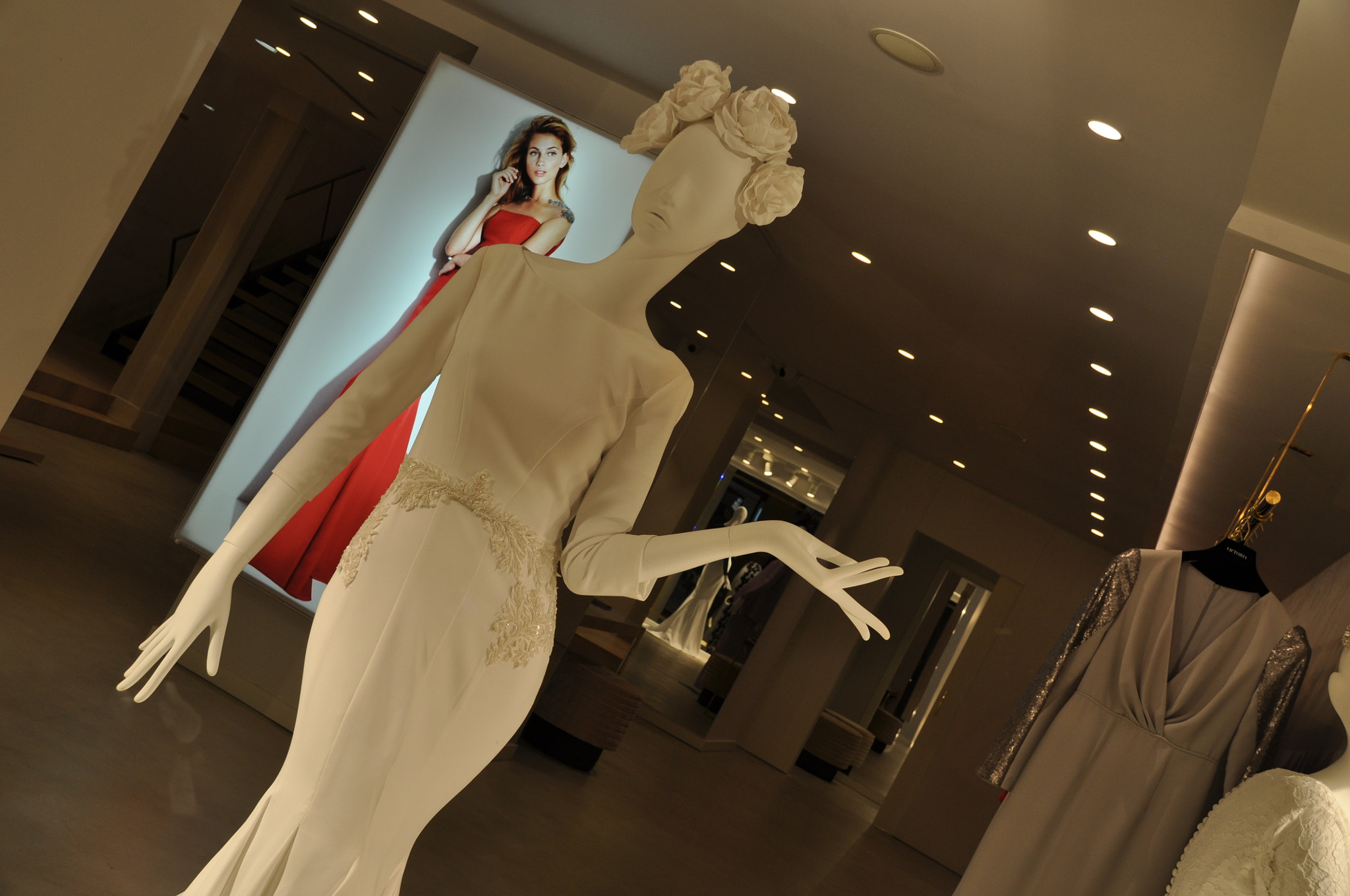 Nikon D90 sample photo. Who is the real mannequin? photography