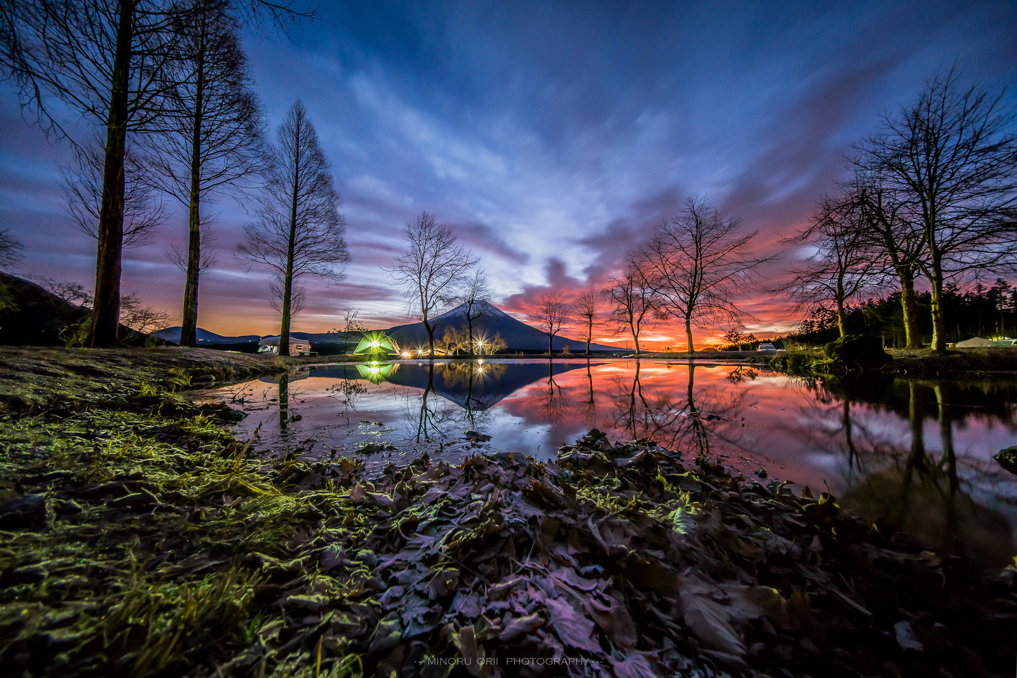Voigtlander HELIAR-HYPER WIDE 10mm F5.6 sample photo. Burning sunrise photography