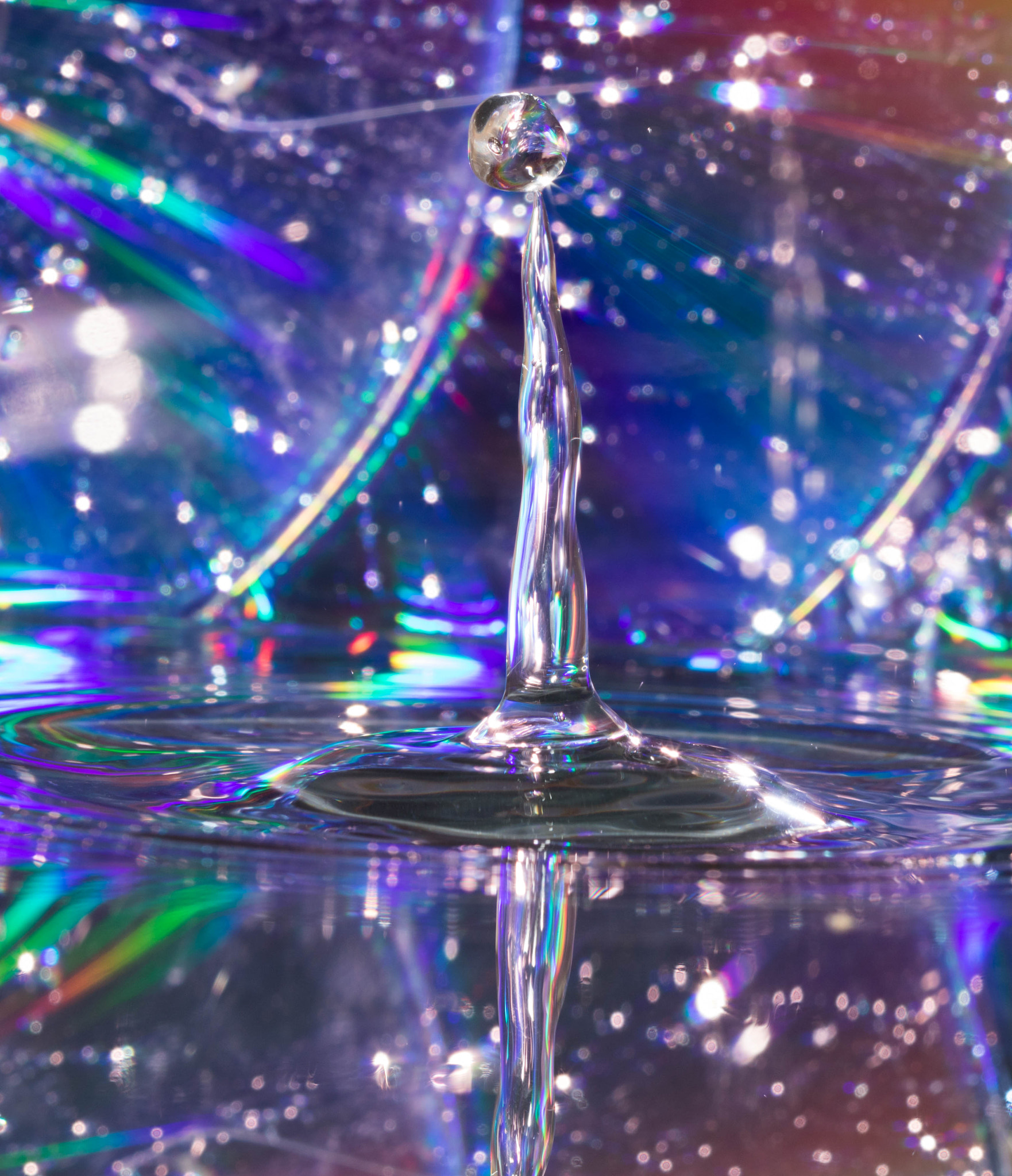 Canon EF 100mm F2.8 Macro USM sample photo. Water drop photography