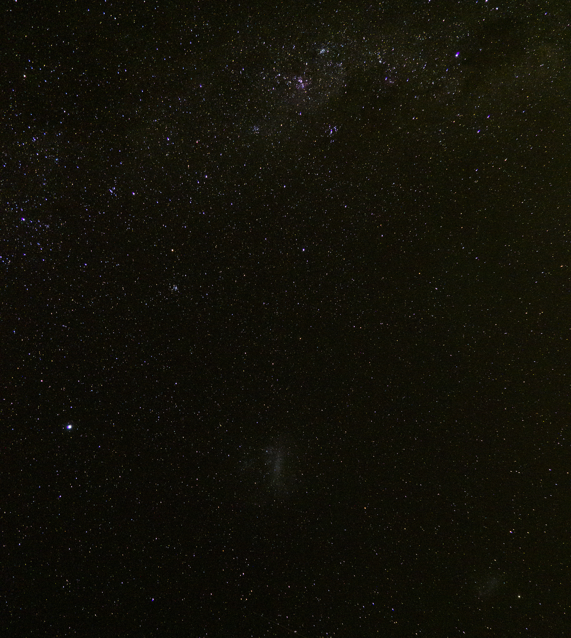 Olympus M.Zuiko Digital 14-42mm F3.5-5.6 II R sample photo. Just a night sky picture from the garden photography