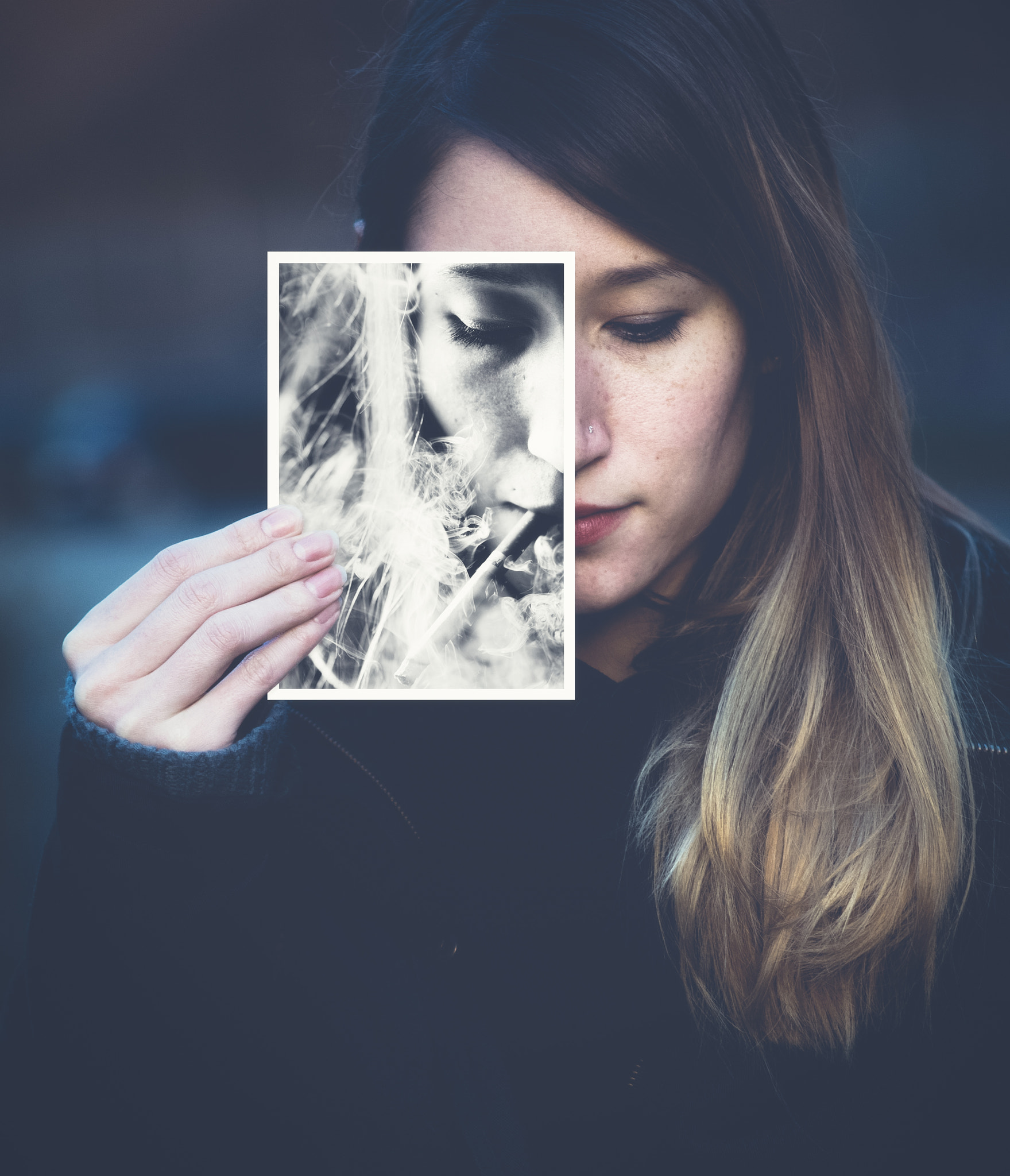 Nikon D800 + Sigma 85mm F1.4 EX DG HSM sample photo. Smoking memory photography