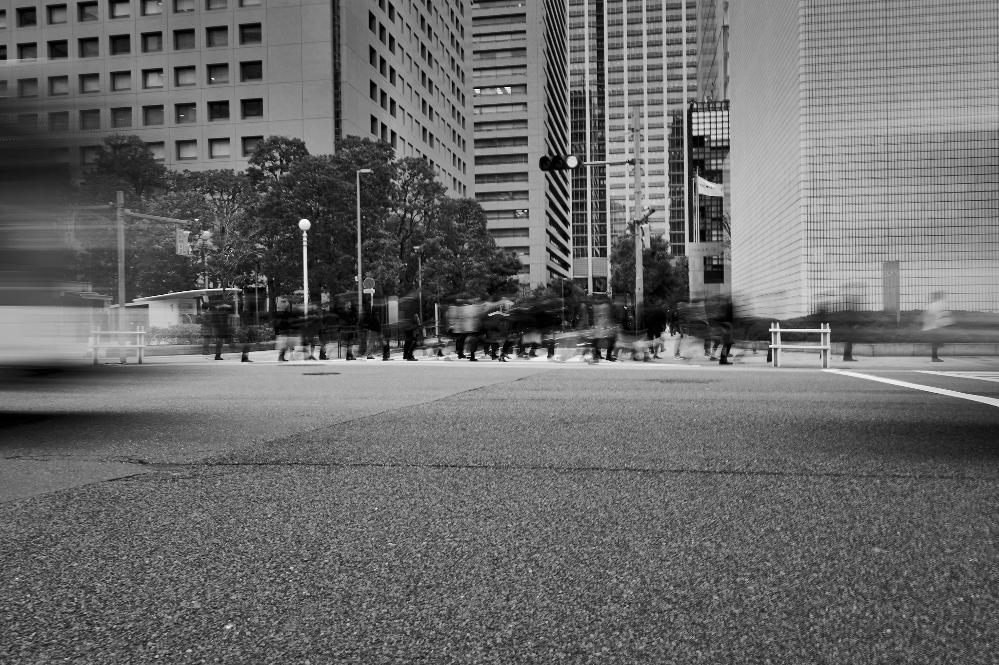 Sony Cyber-shot DSC-RX100 II sample photo. Winter morning office commute in tokyo photography