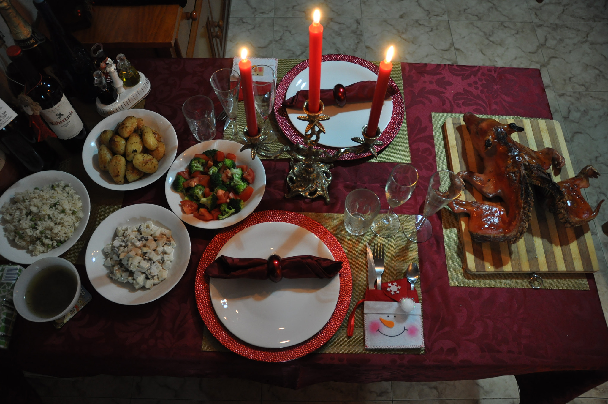 Sigma 18-200mm F3.5-6.3 II DC OS HSM sample photo. Cena de navidad photography