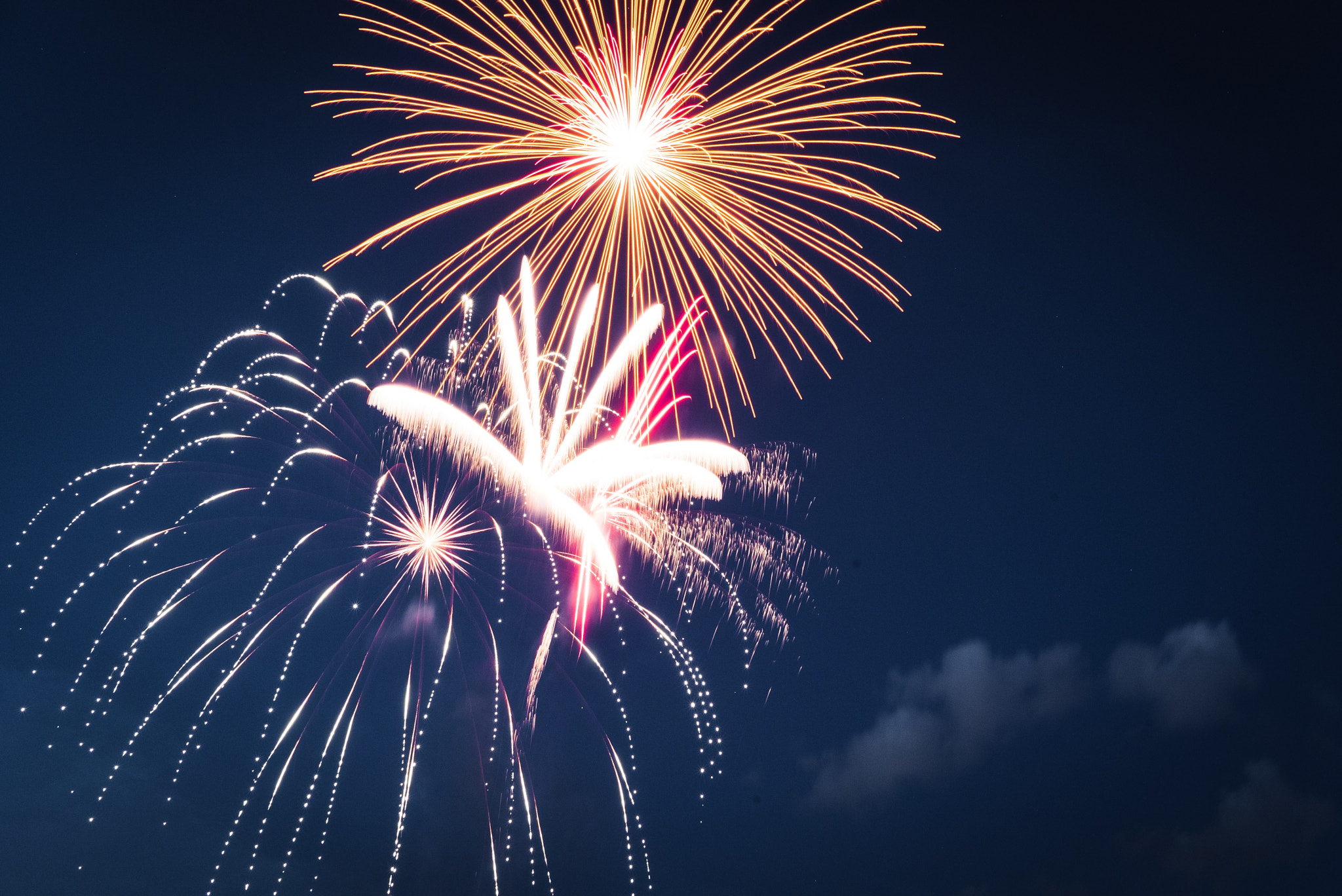 Sony a7S + Sony Sonnar T* FE 35mm F2.8 ZA sample photo. Fireworks celebration photography