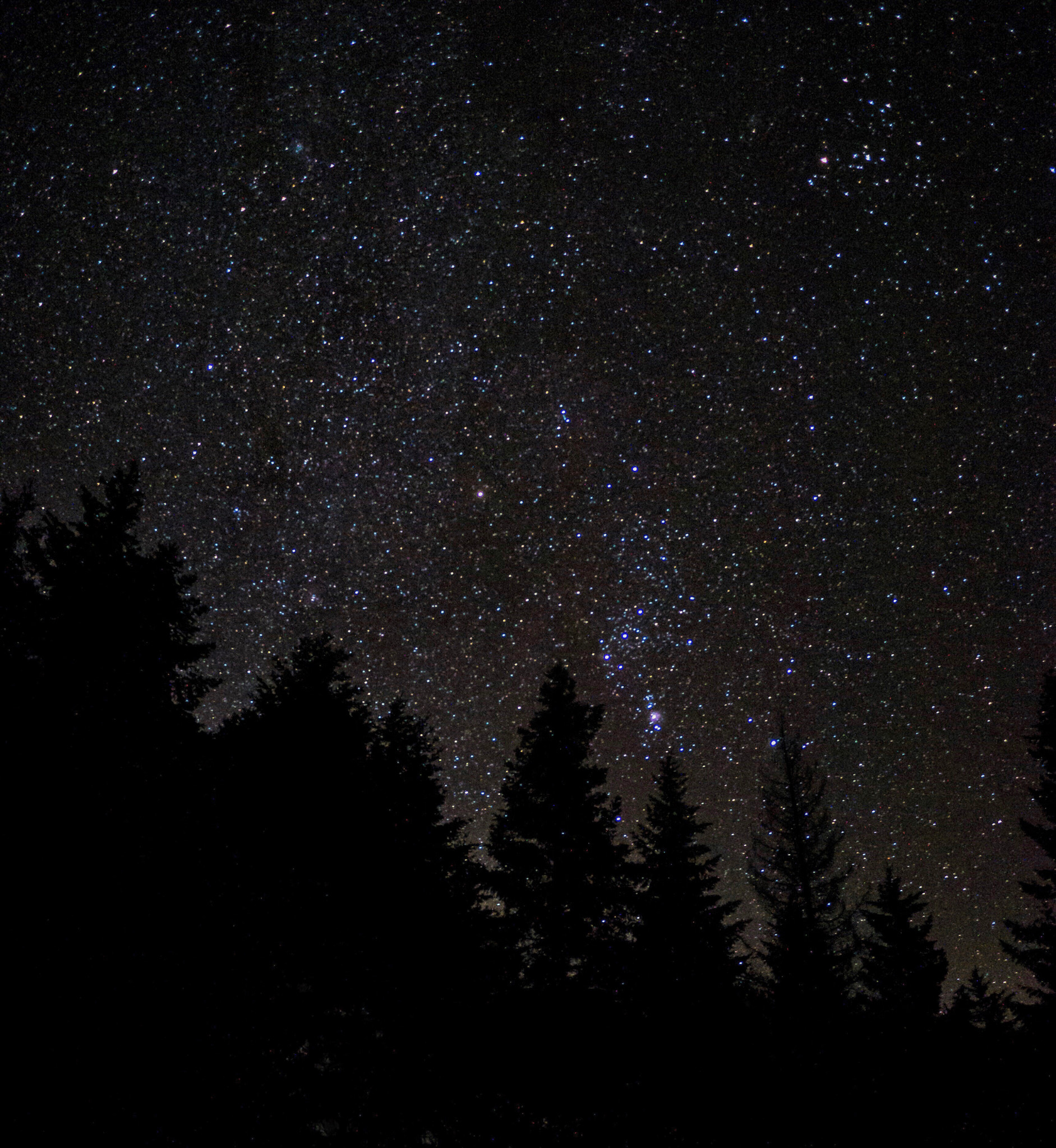 Panasonic Lumix DMC-G7 + LUMIX G 14/F2.5 II sample photo. Star gazing near mary's peak. photography