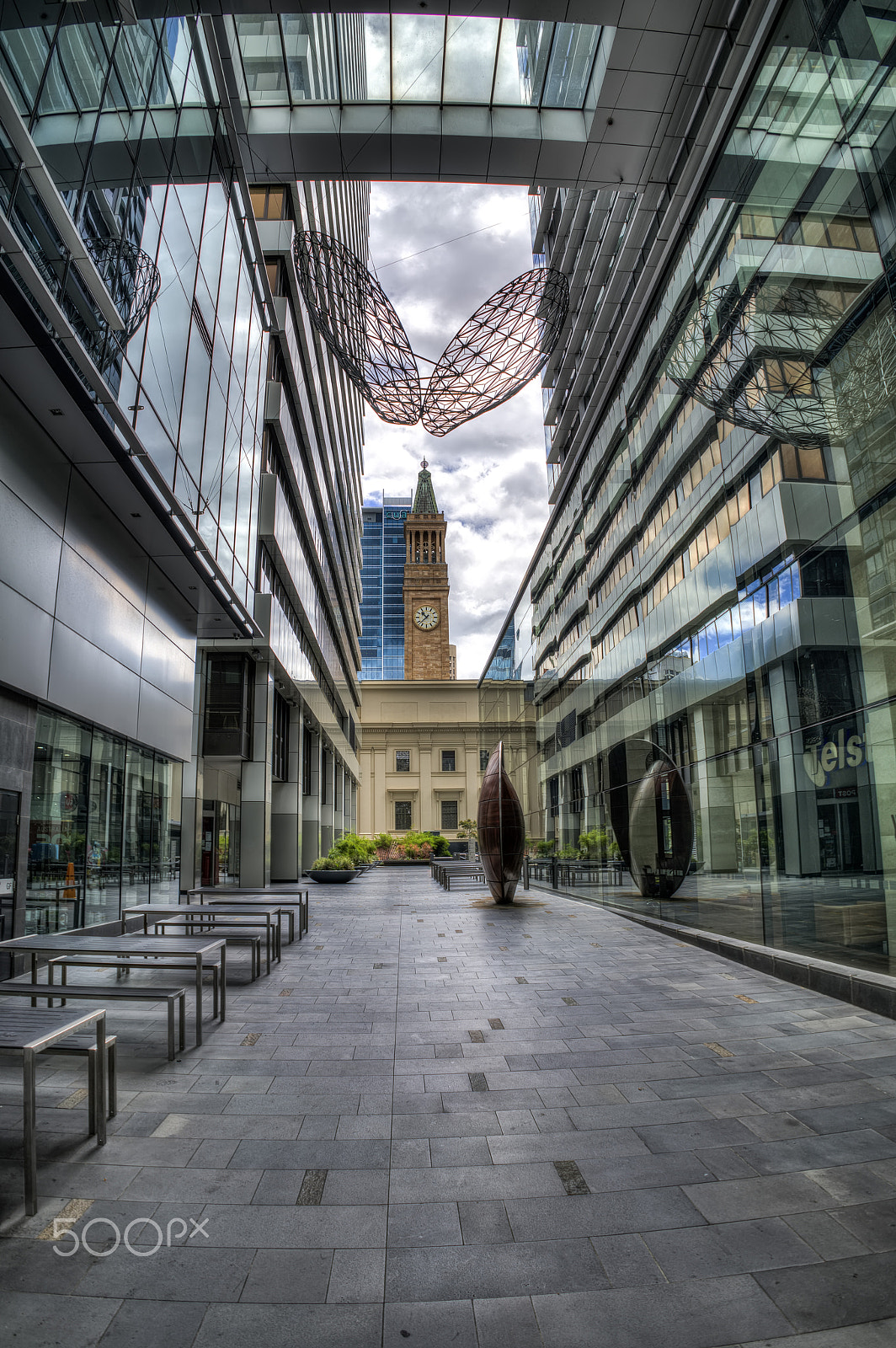 Sony FE 28mm F2 sample photo. City hall clock tower - brisbane, queenstown, au photography