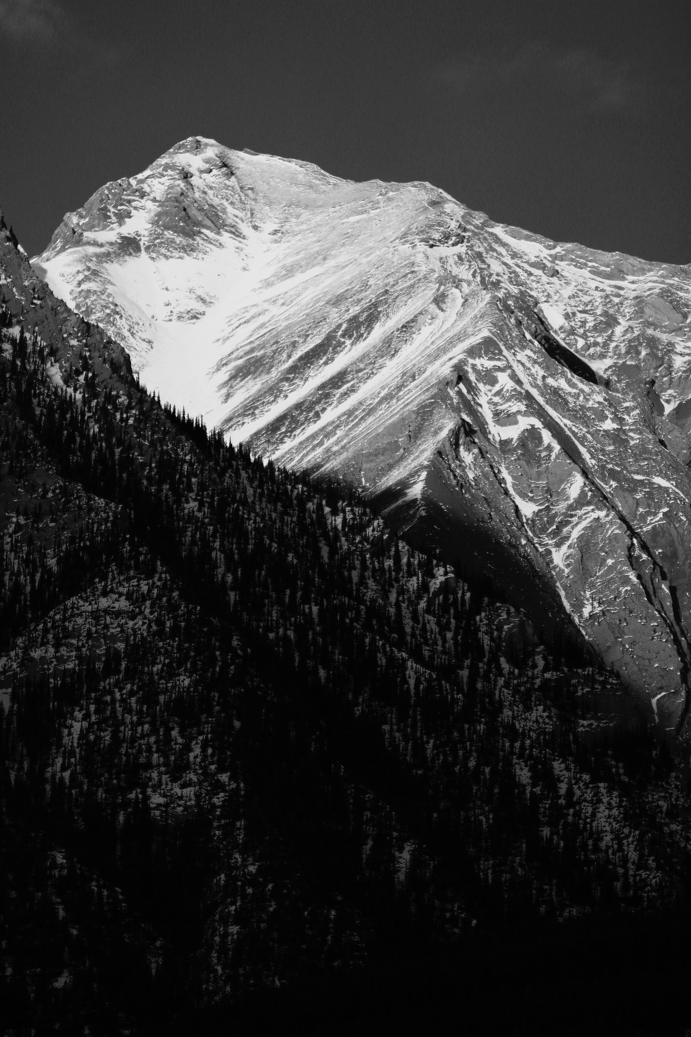 Sigma 70-200mm F2.8 EX DG OS HSM sample photo. Canadian rockies outside canmore, alberta photography