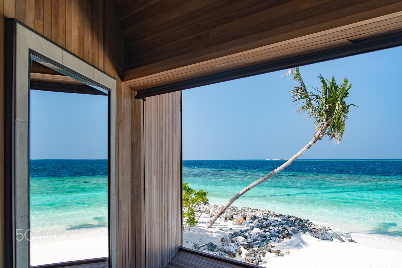 Nikon D800 sample photo. Mirrored ocean view photography
