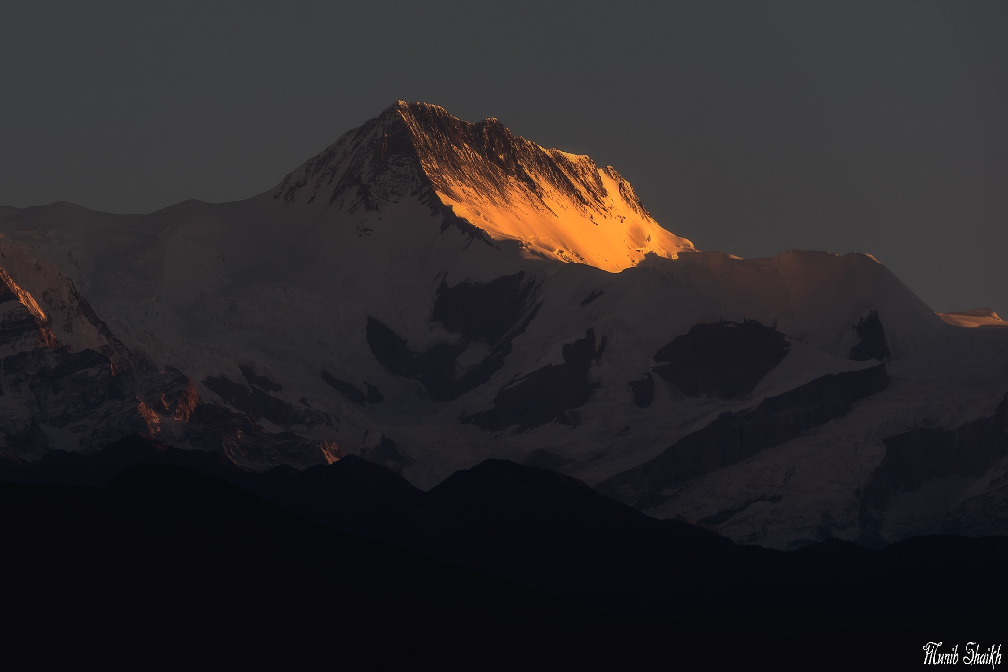 Sigma 150-500mm F5-6.3 DG OS HSM sample photo. Annapurna ii (7,937m) photography