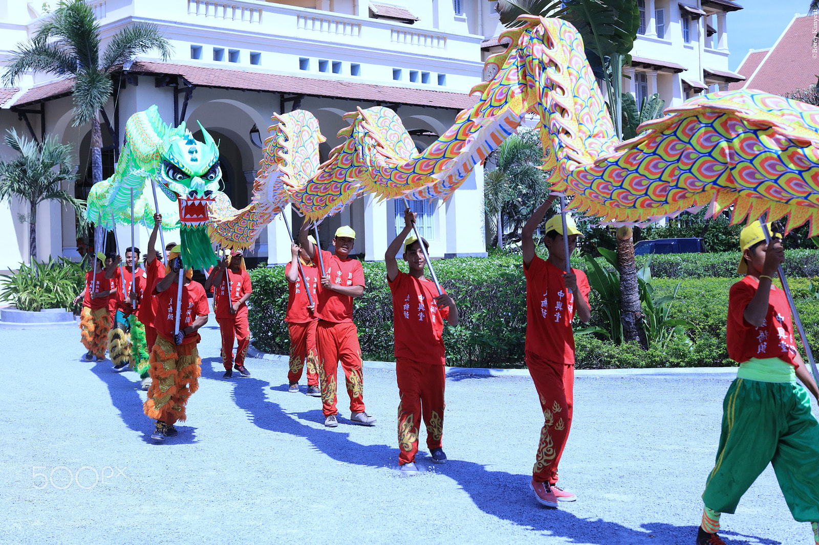 Canon EOS 5DS R + Canon EF 50mm F1.2L USM sample photo. Chinese lion dance at raffles le royal. photography