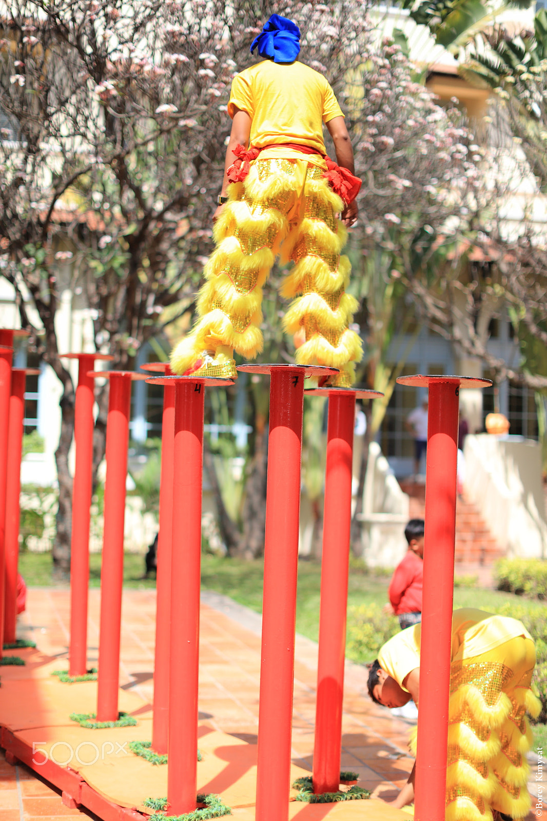 Canon EOS 5DS R + Canon EF 50mm F1.2L USM sample photo. Chinese lion dance at raffles le royal. photography