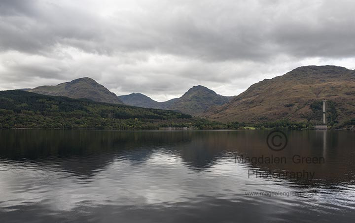 Nikon AF-S Nikkor 28-70mm F2.8 ED-IF sample photo. Tranquility - mountains and loch reflections - scotland photography
