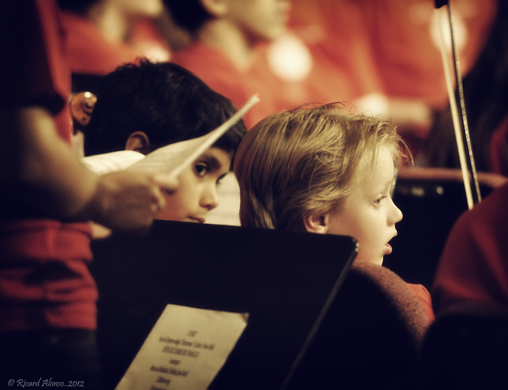 Nikon AF-S Nikkor 70-200mm F2.8G ED VR II sample photo. Little violinists photography